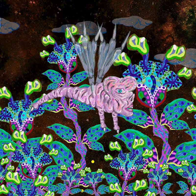 Fireflies and Flower Gardens #73