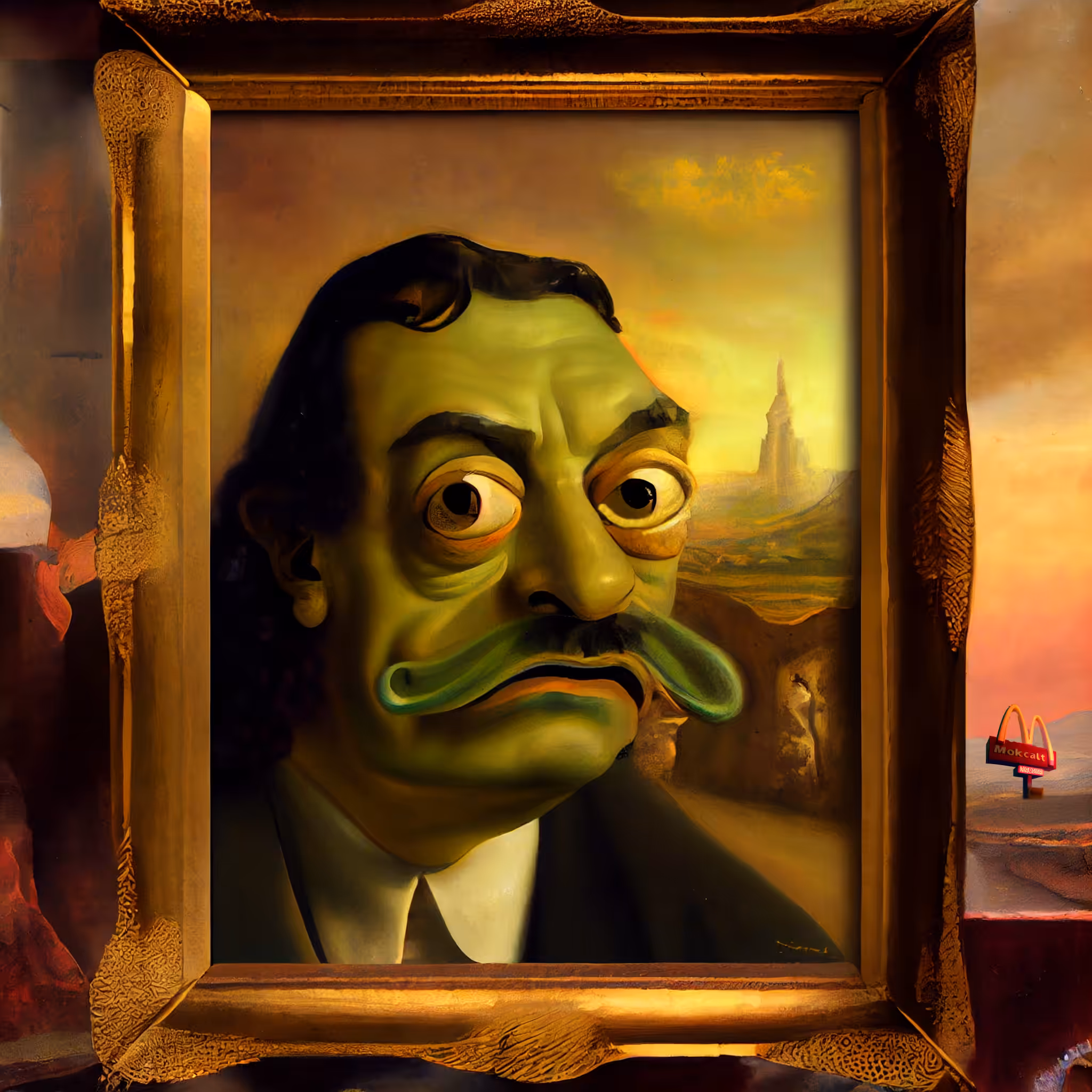Archaeological Reminiscence of Pepe the Frog
