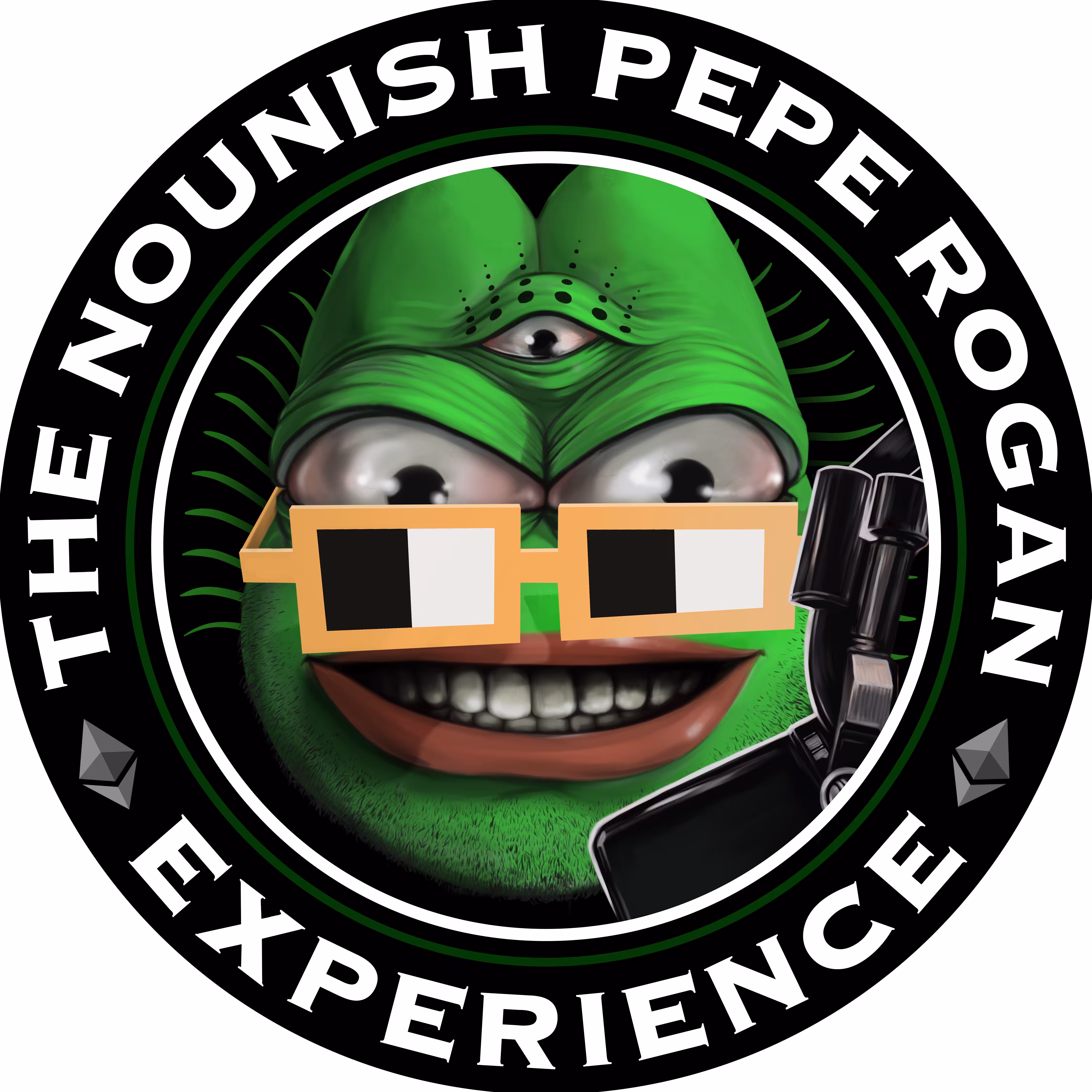 The Nounish Pepe Rogan Experience