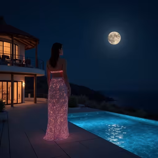 Women lost in moonbeams 🌕