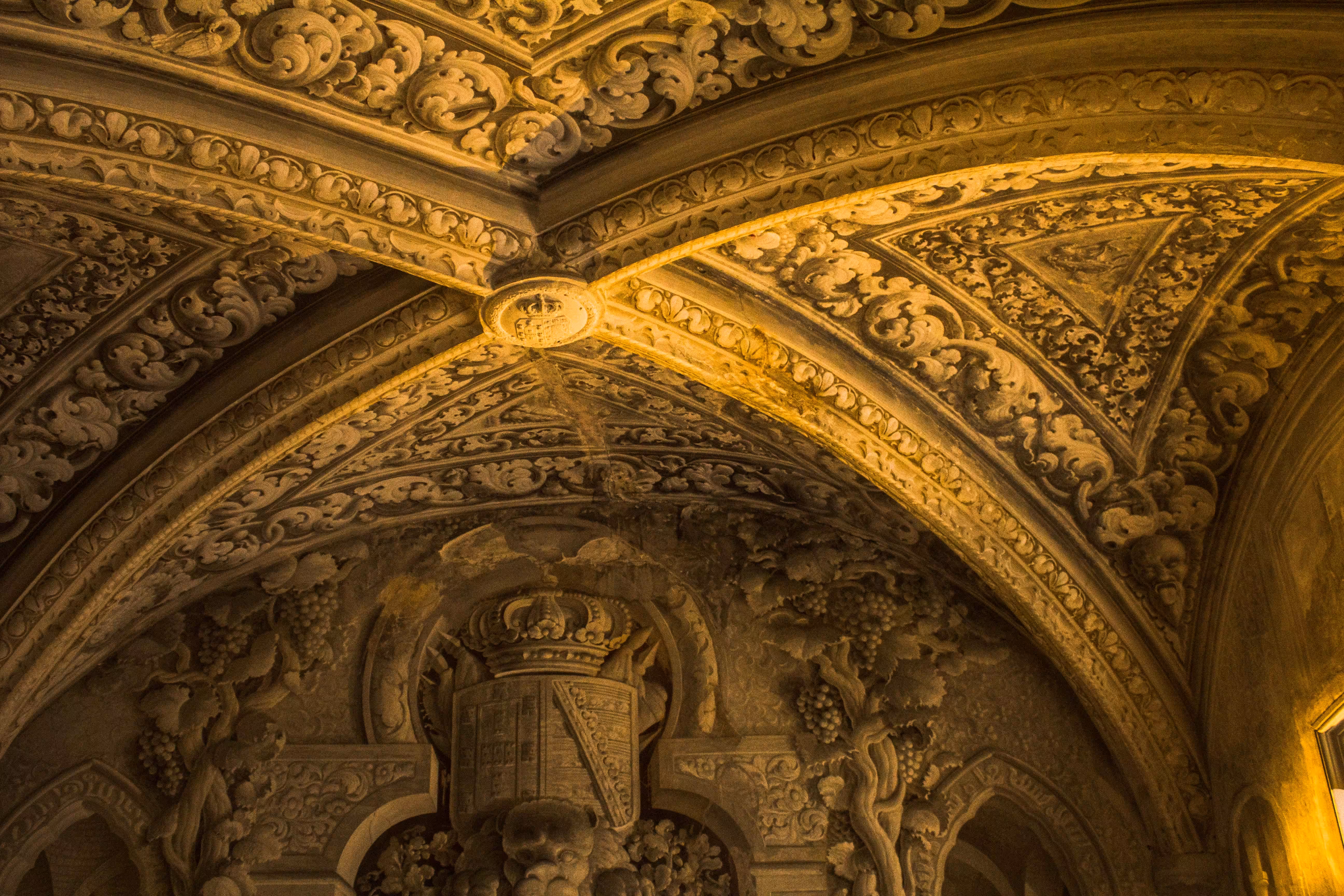 ceilings of palacio da pena 1