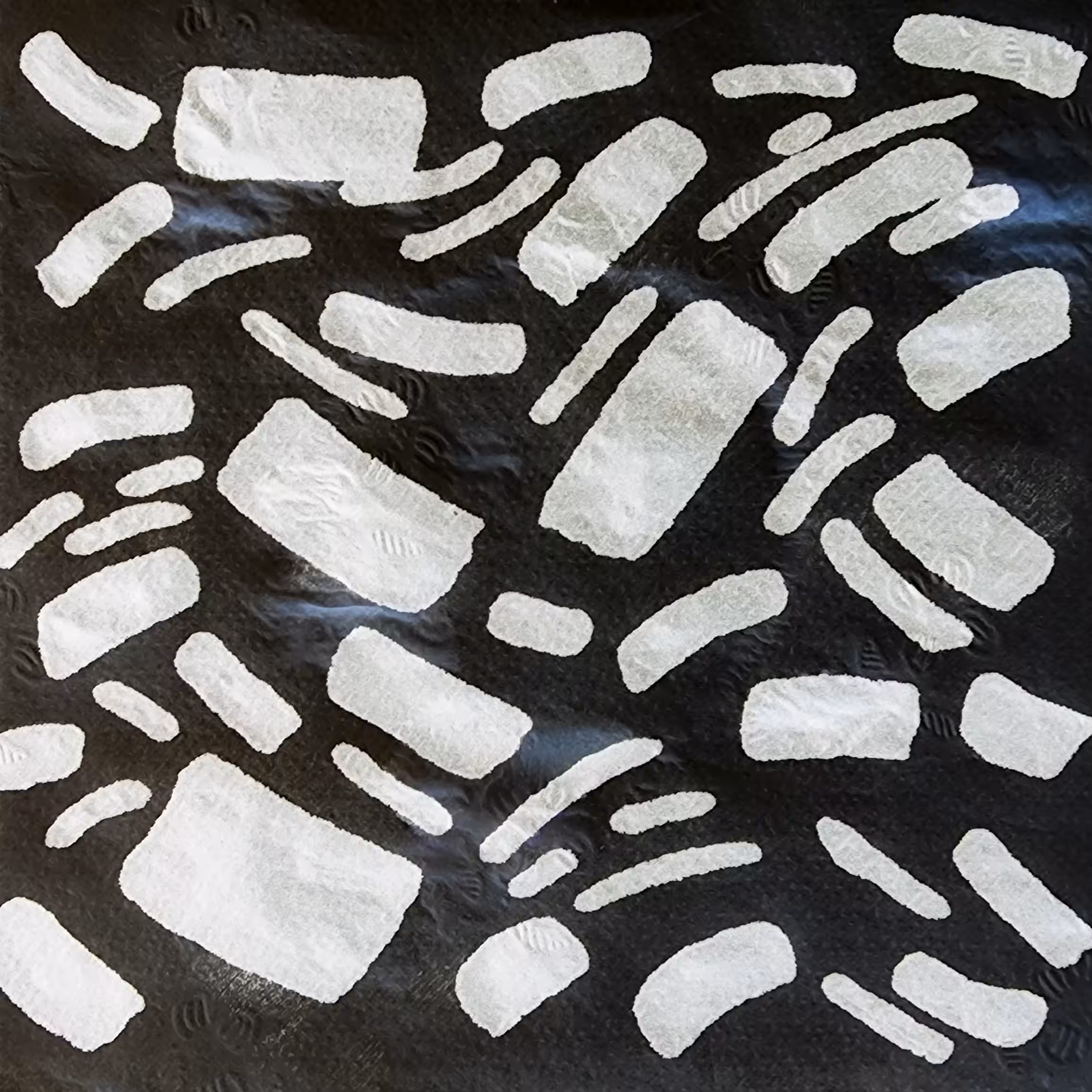 INVERTED HUMAN 'GENERATIVE' LOW EFFORT SHITTY FIDENZA WITH MARKER ON A NAPKIN AND COFFEE STAINS