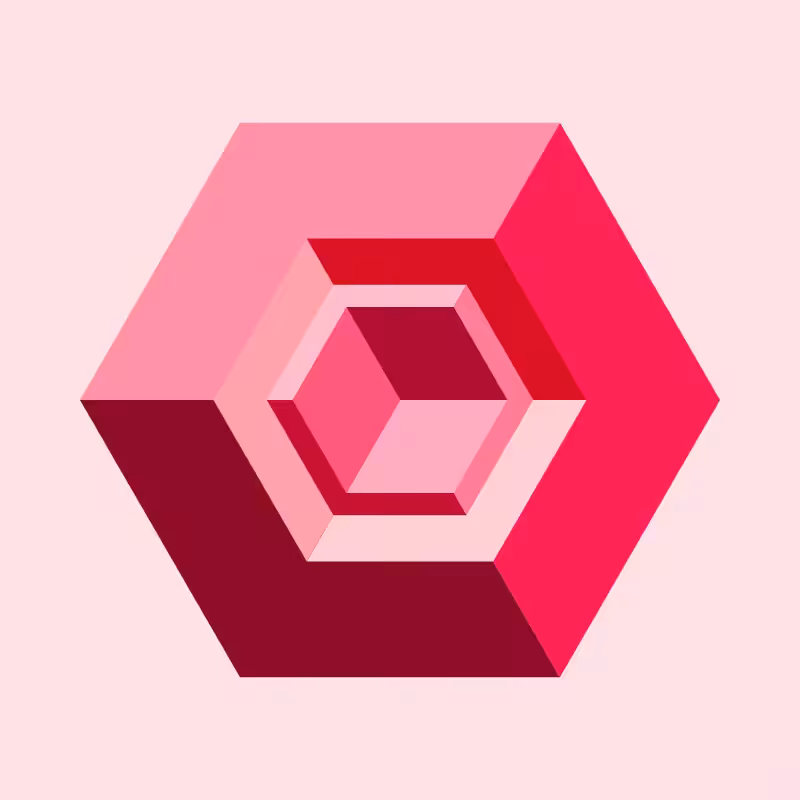 Hexagones - Art for Bots #55