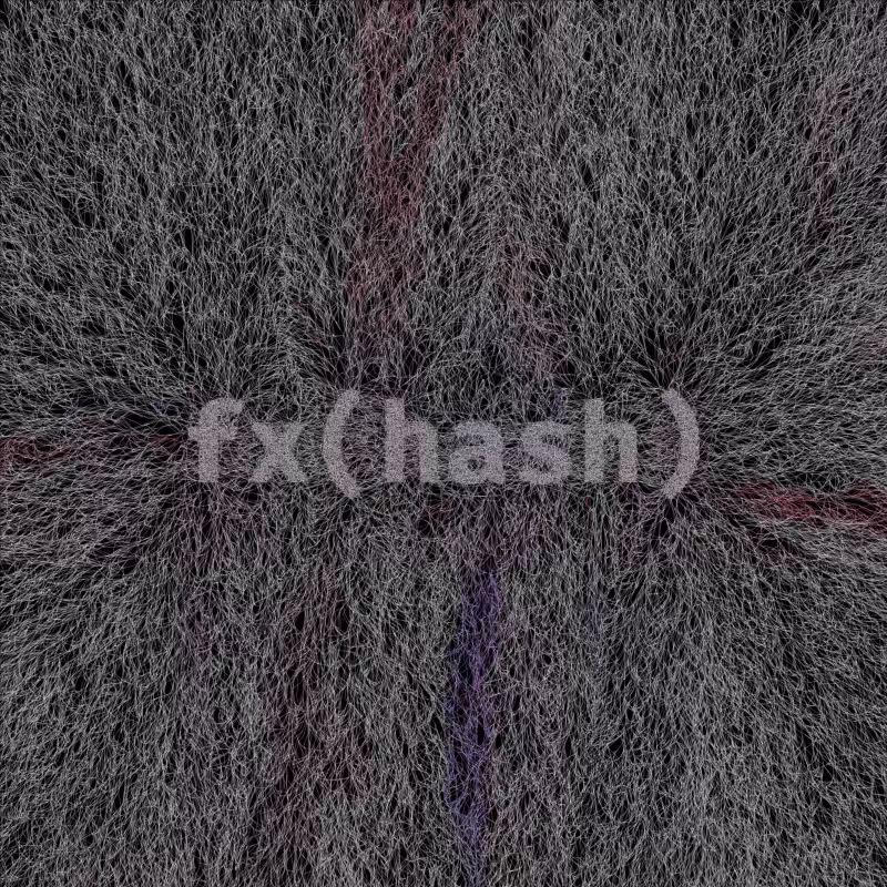 FXHASH Generative Logo #733