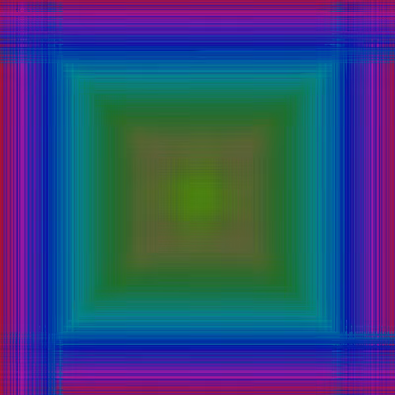 Fibonacci Rainbow Spirals v2.2 var6 #3