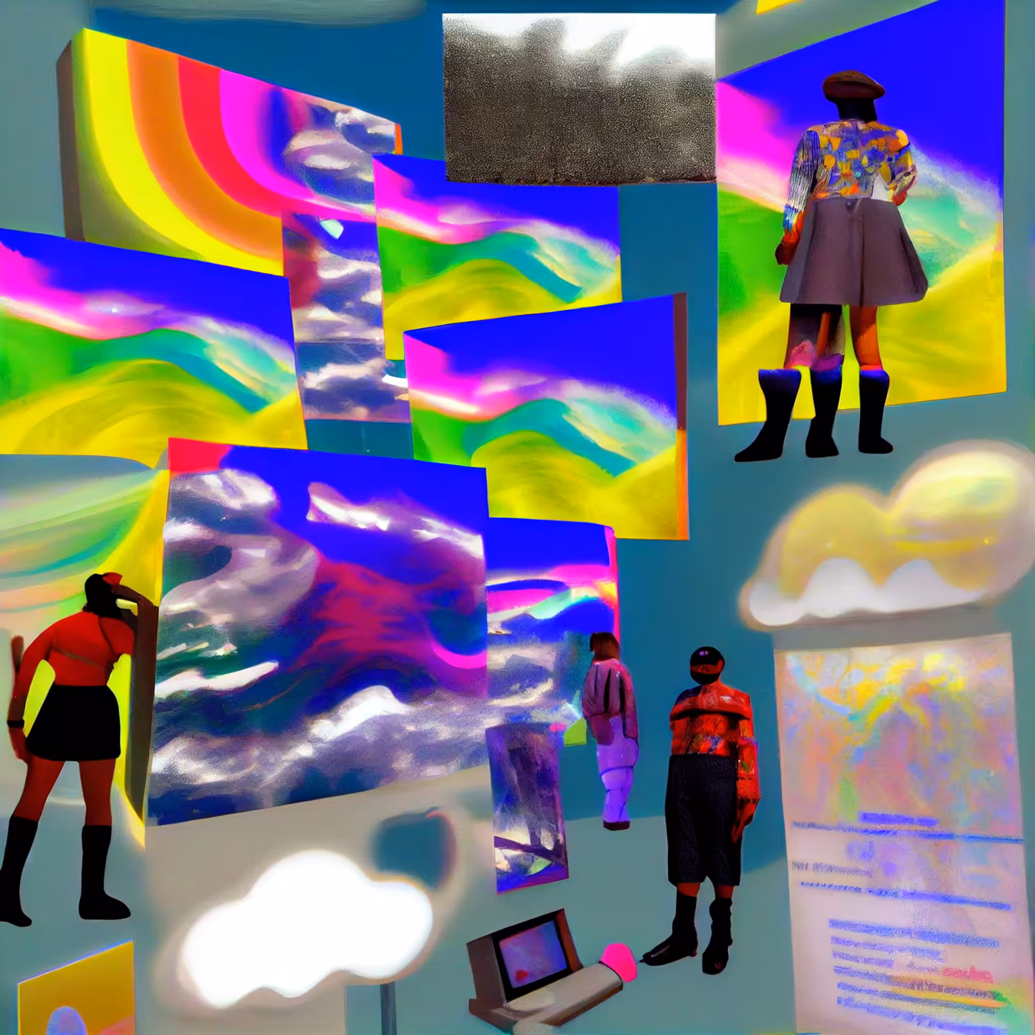 prompt party at the museum of art