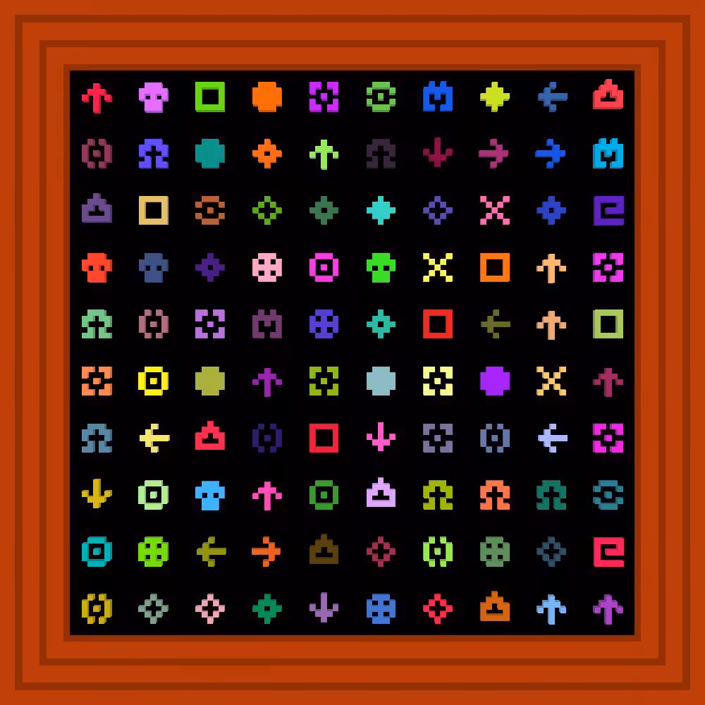 i am become death destroyer of worlds :: Procedural Symbols #304/1000