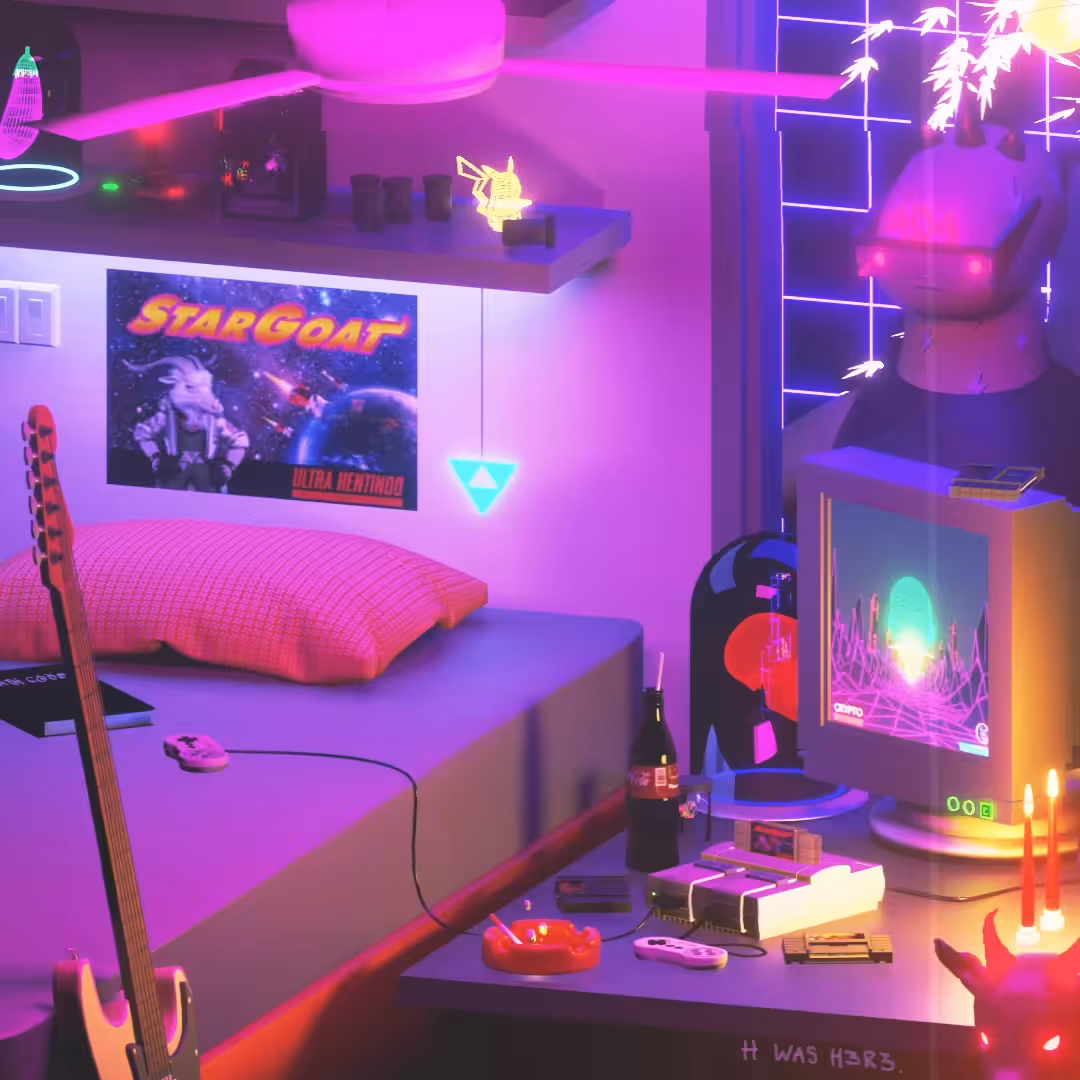 Bedroom Nostalgia 2080