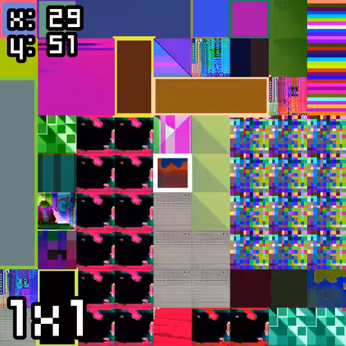 XITY #117 - x:29 y:51 - 1x1