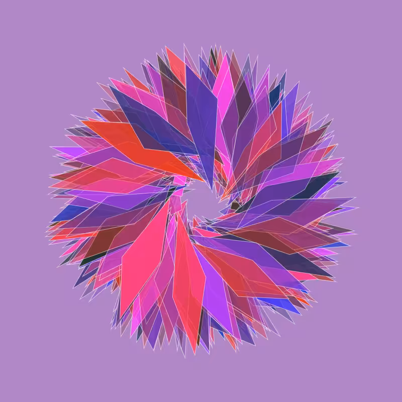 mosaic flower #59
