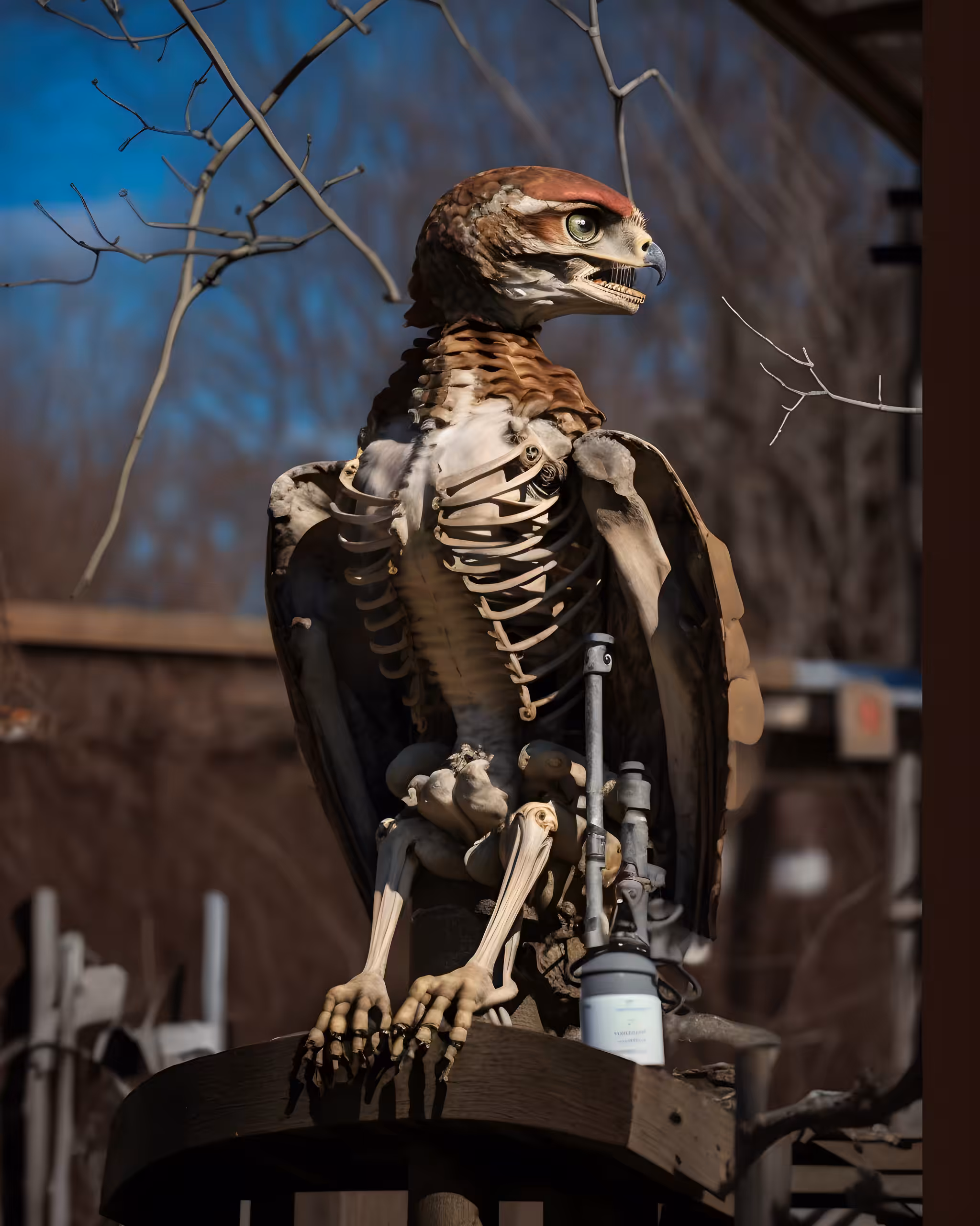 Skeletal Hawk