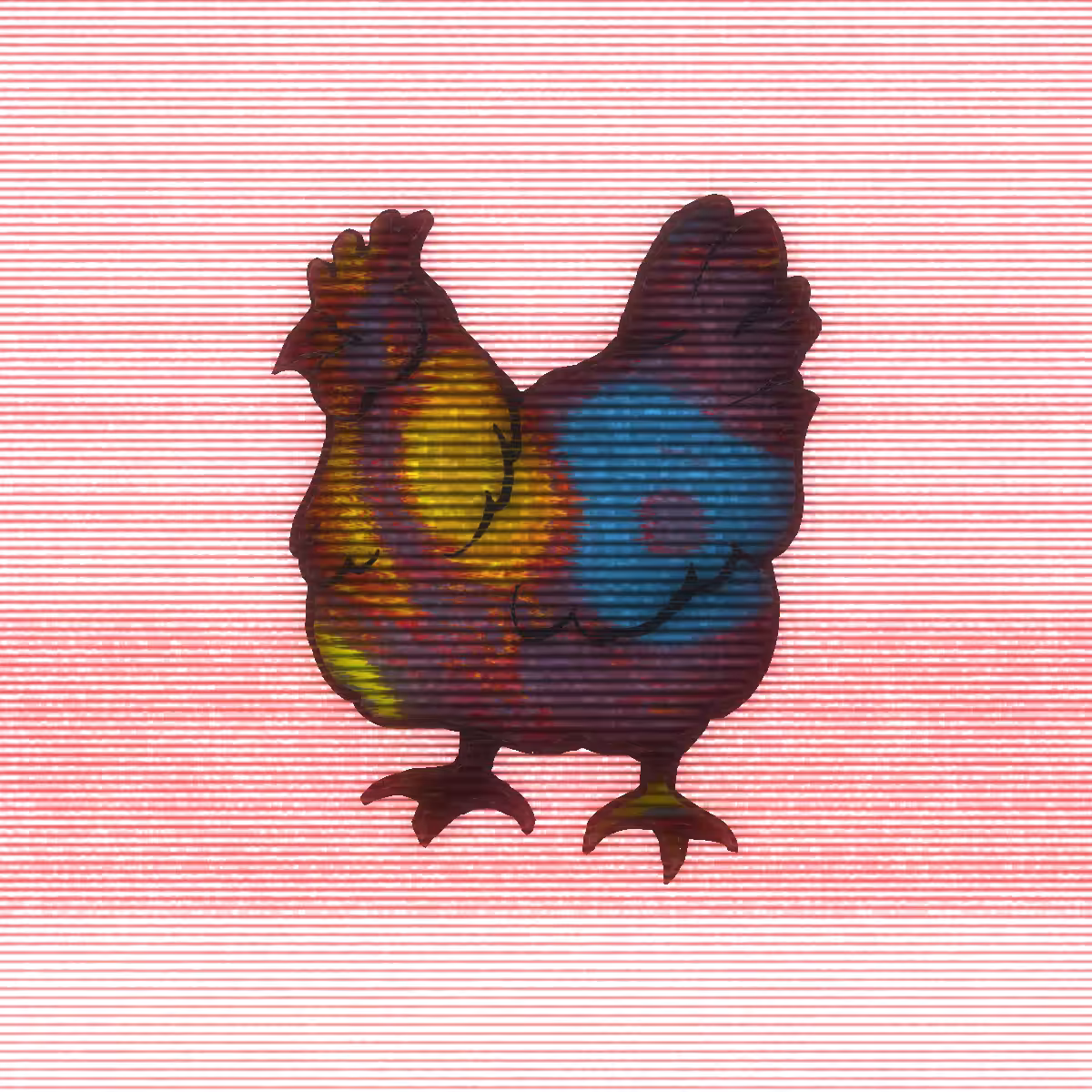 WARP HEN #3 - Prototype Set 
