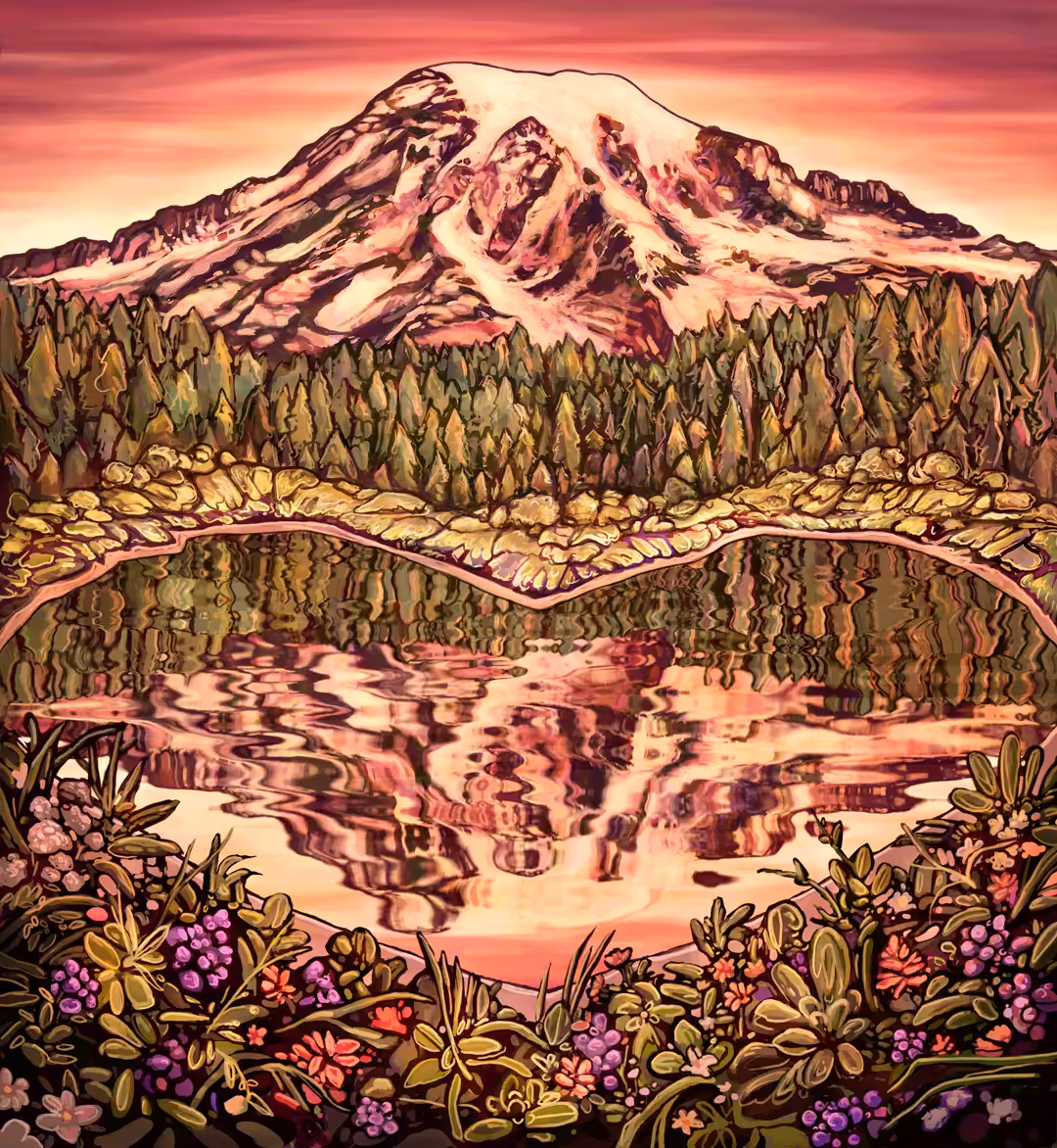 I Love You Too Mt. Rainier