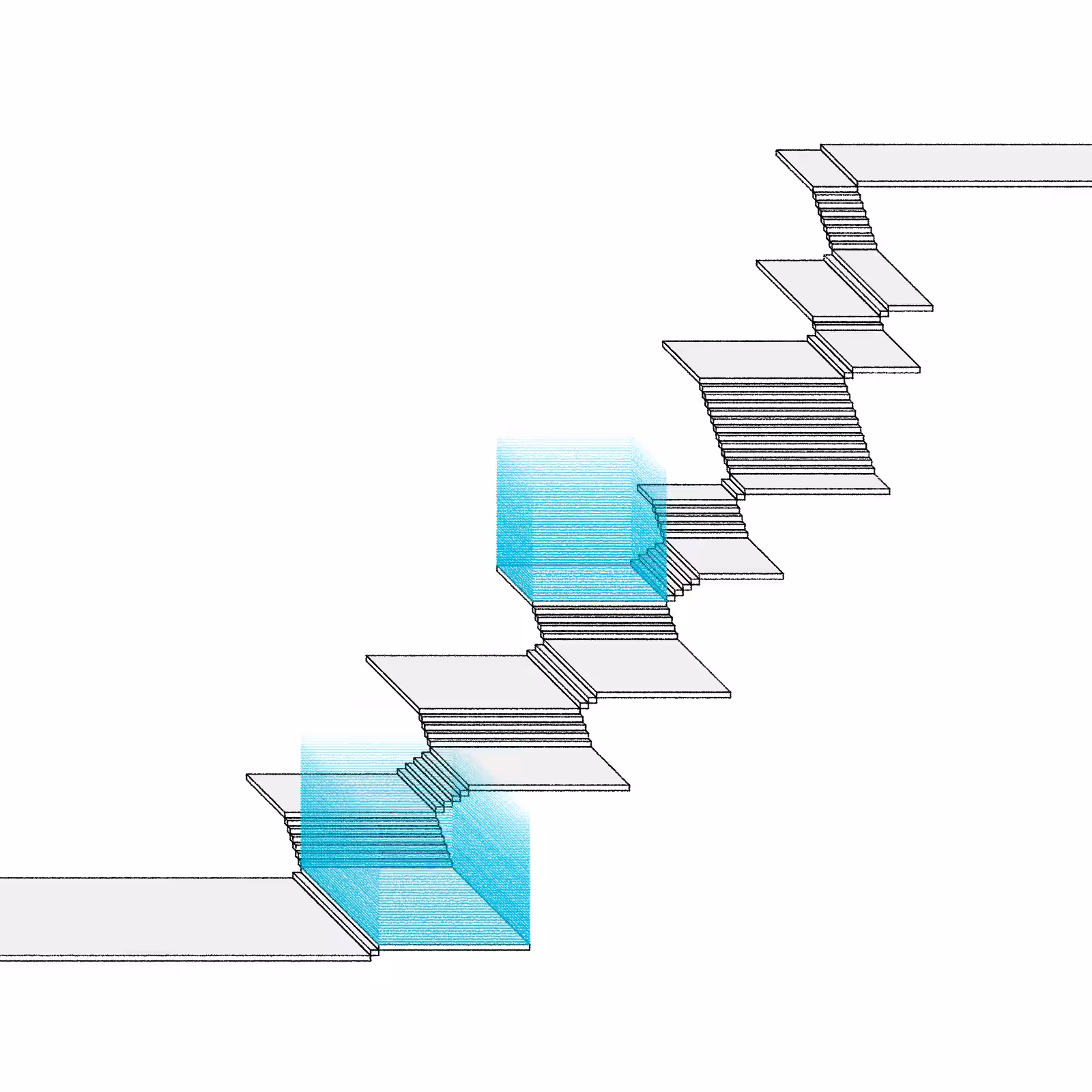 Stairs in a room #80