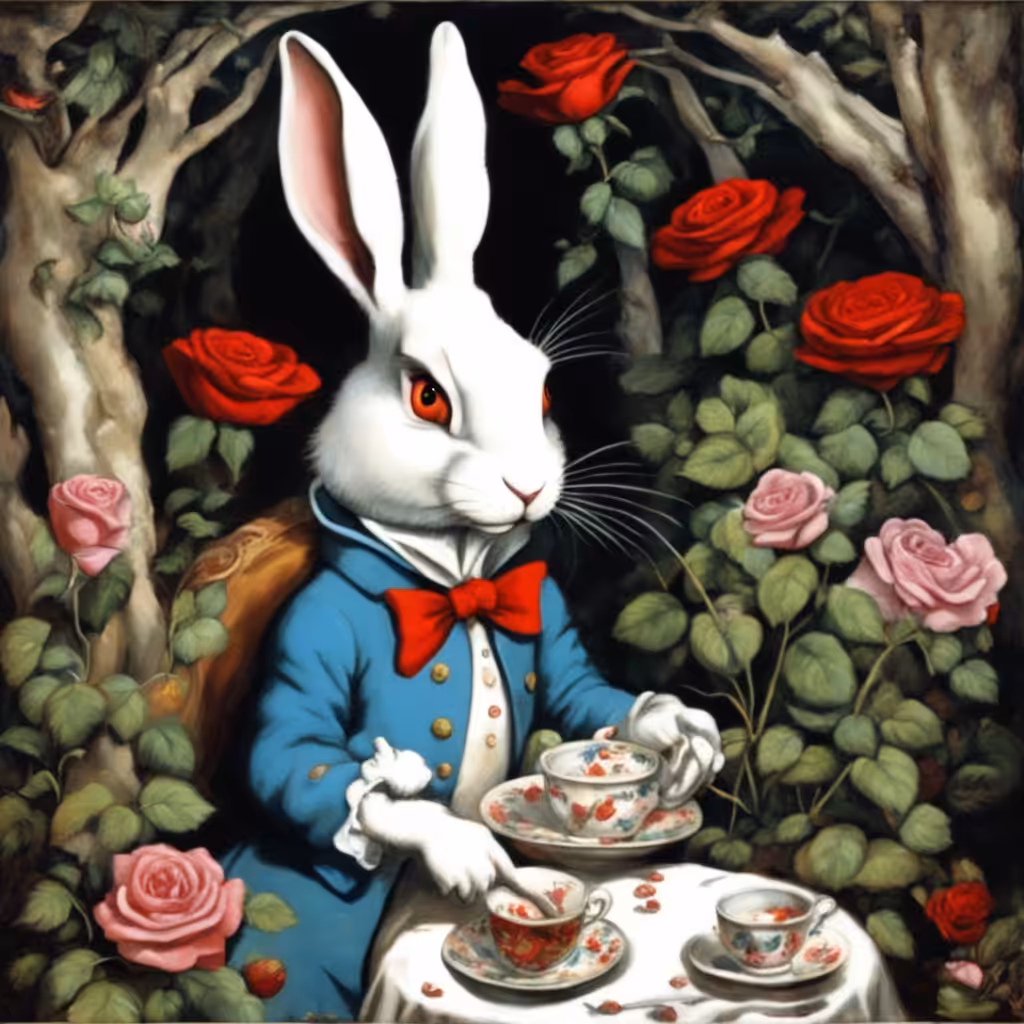 Tea for One, Said the White Rabbit