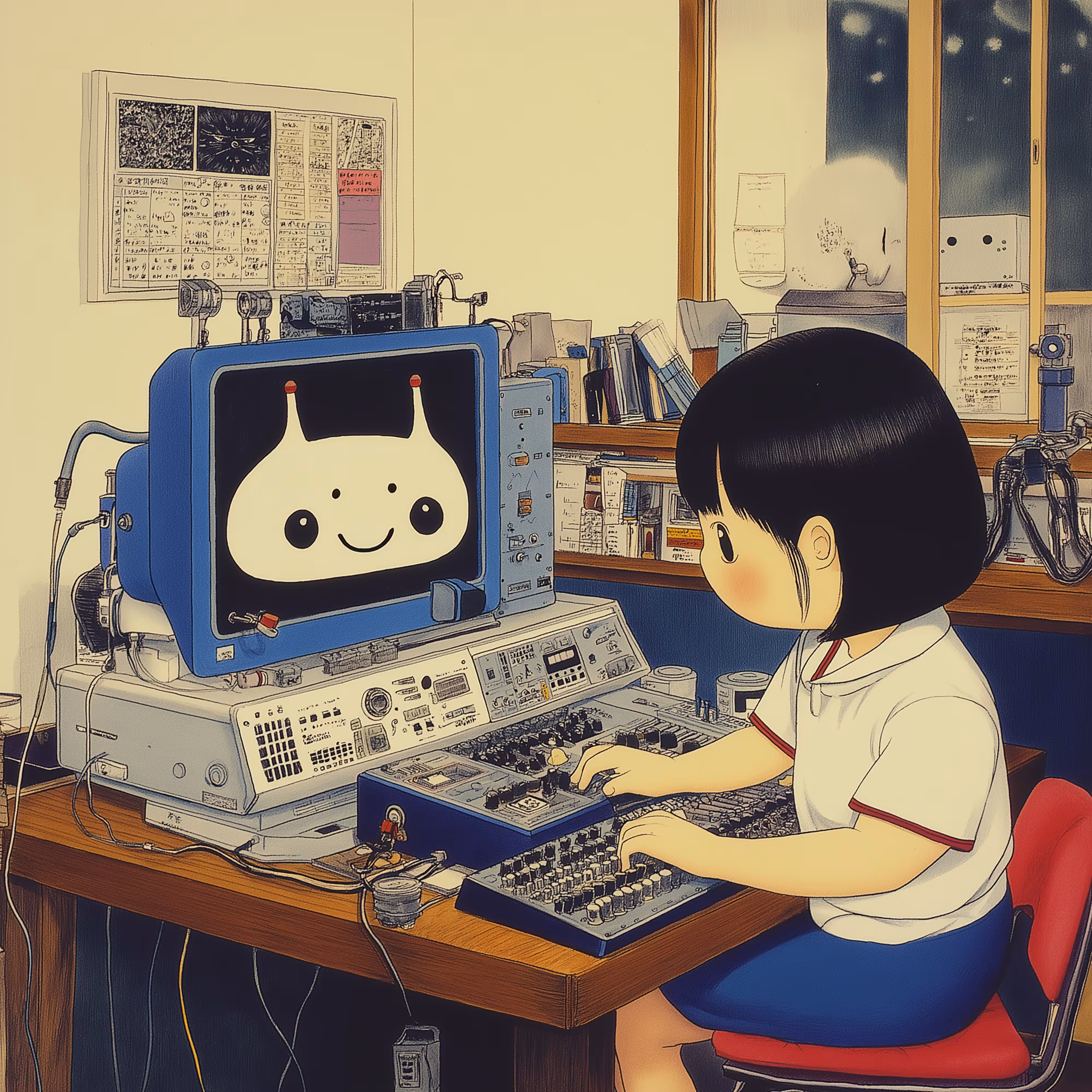 LC making digital art 