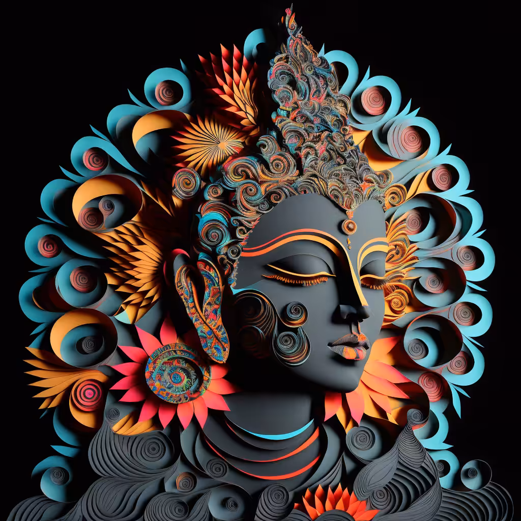 Paper cut art #23