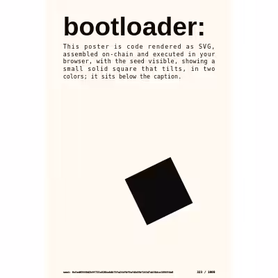 bootloader: selfie #323