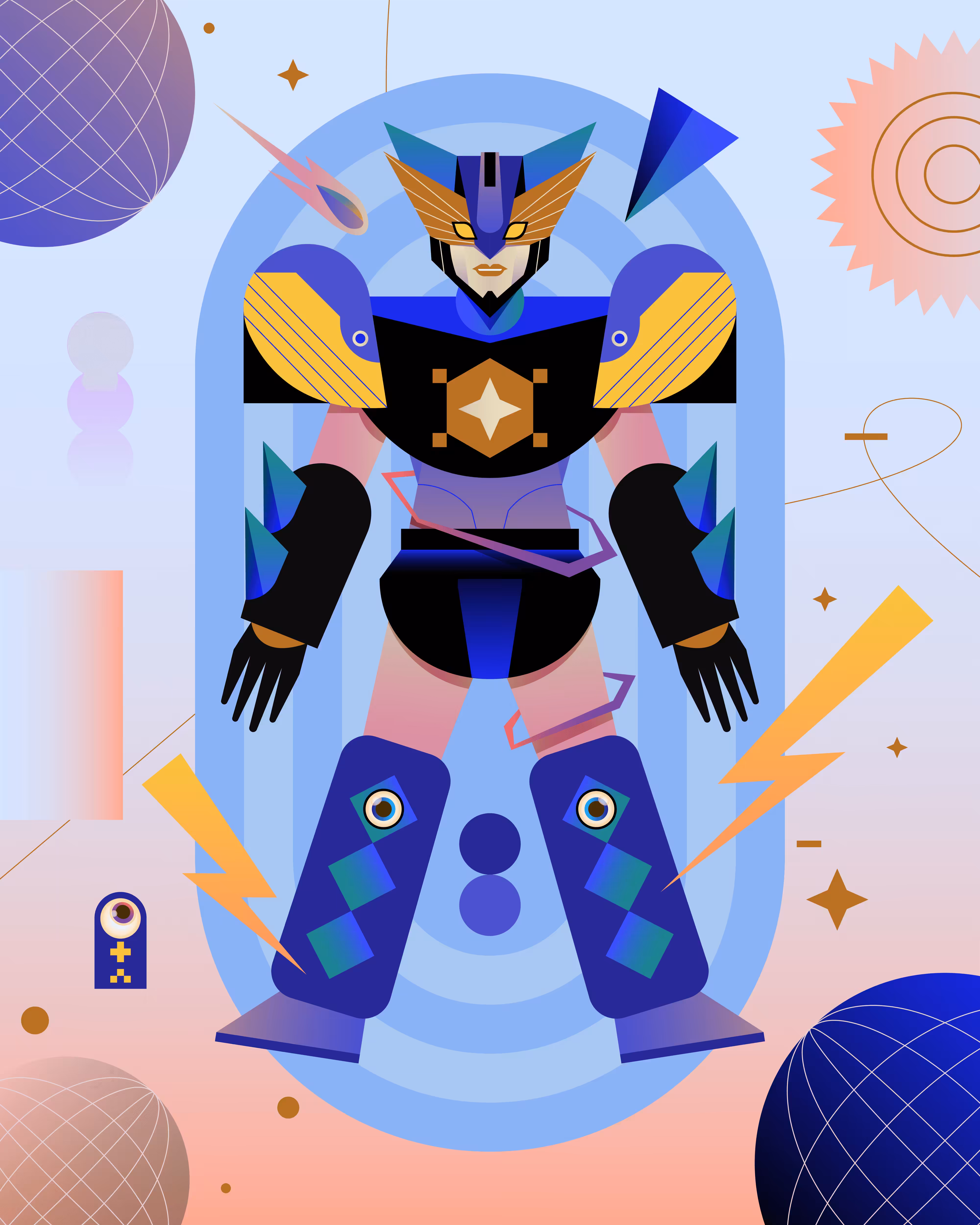 Blue Battle Booster 03