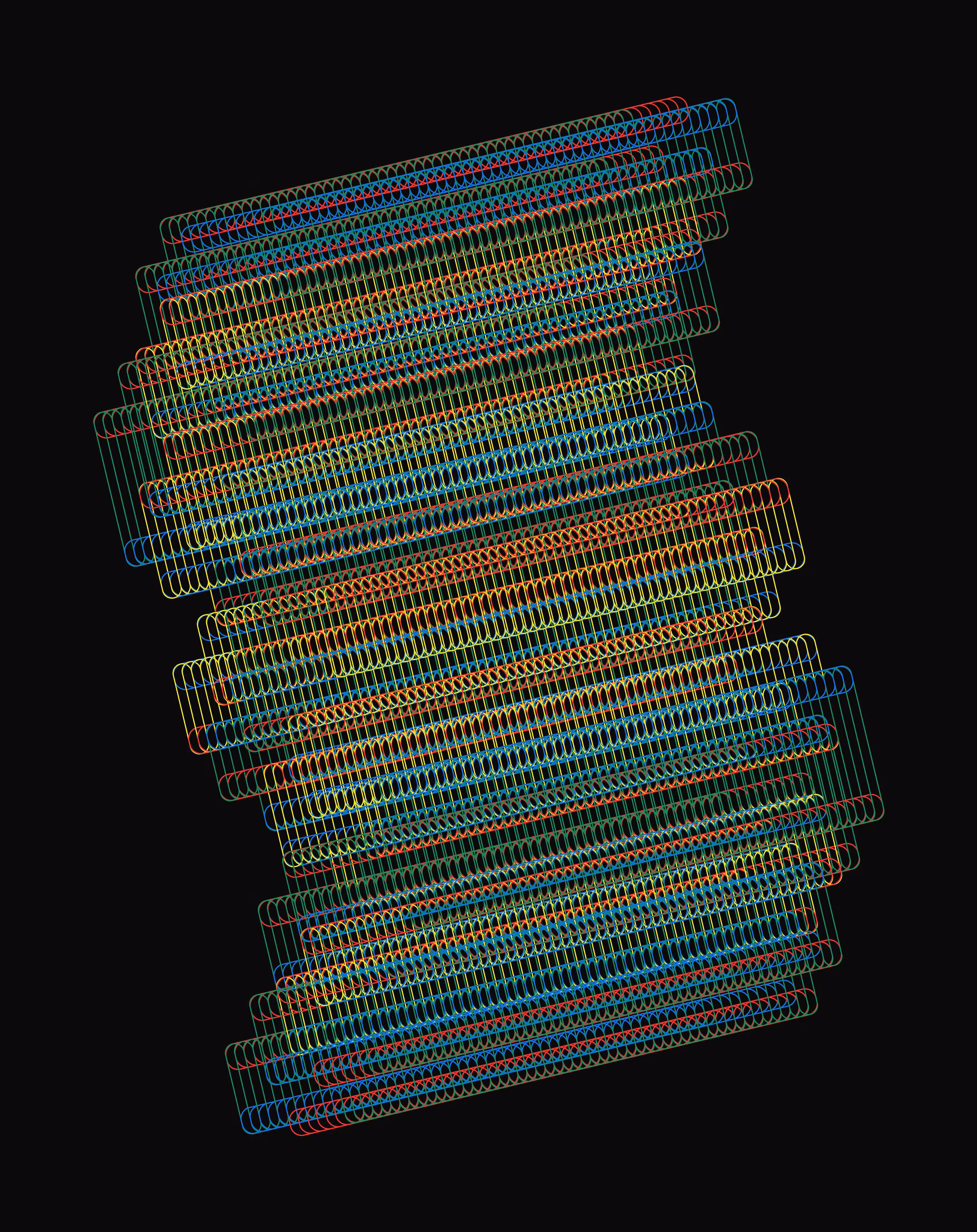 Density Stack Grid Improvisation #9