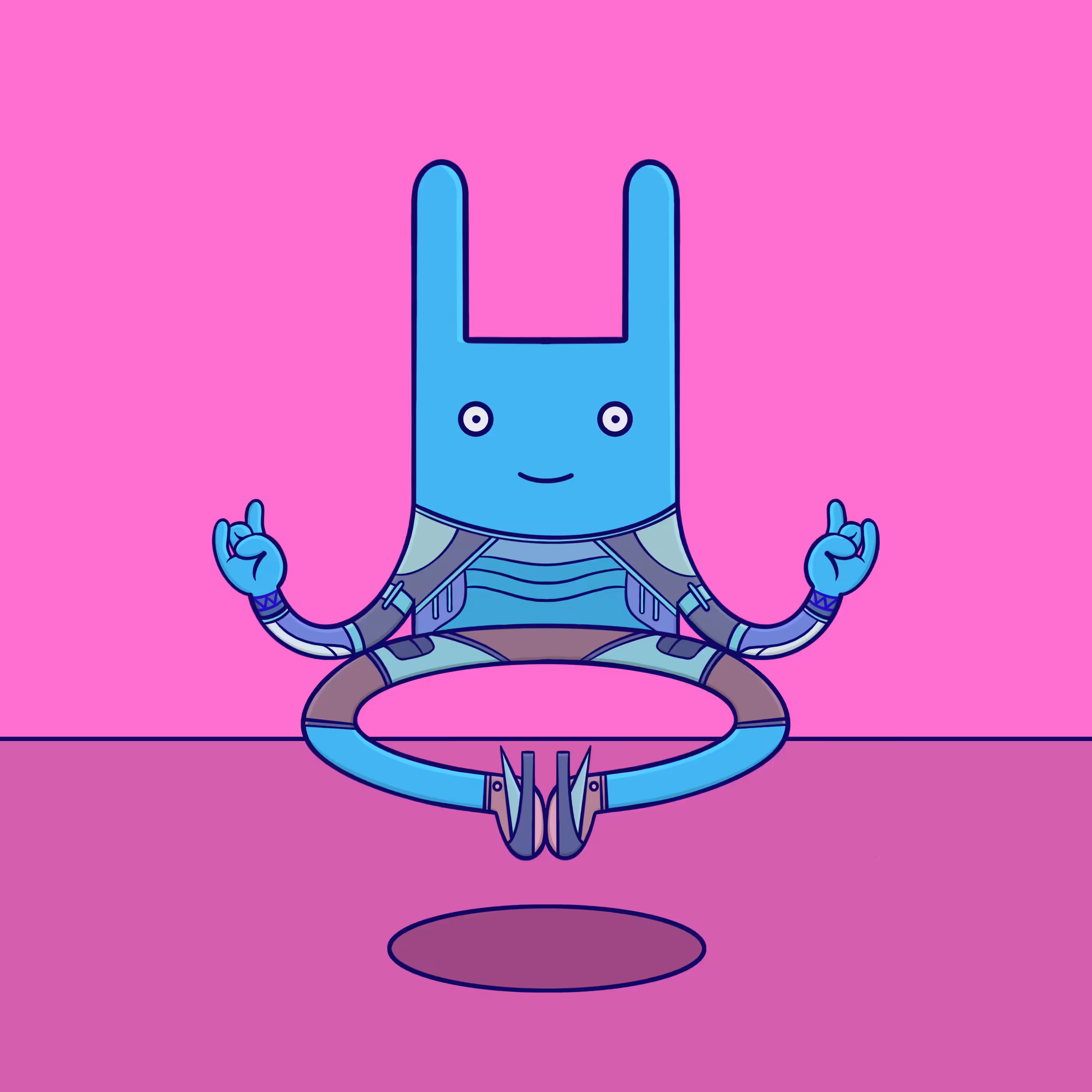 Meditation Rabbit #124
