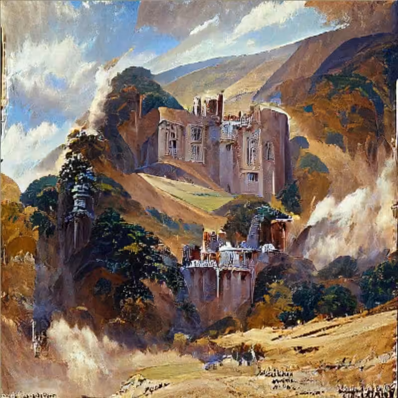 Verlorene Burg
