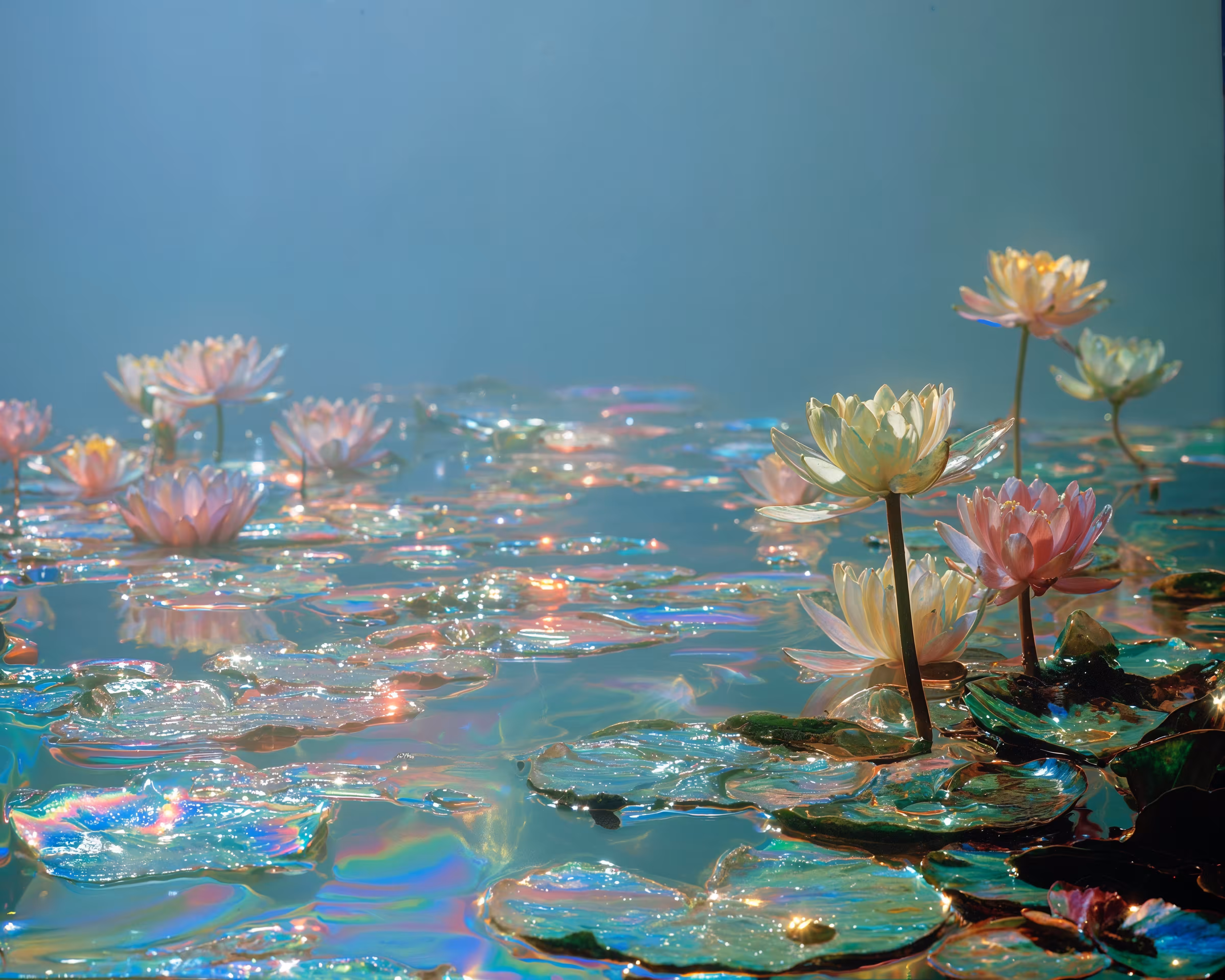 If I were a flower, I'd be a water lily