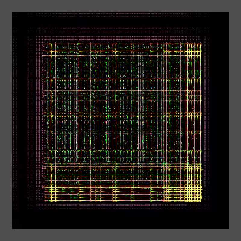 Analog Grid Burn #23