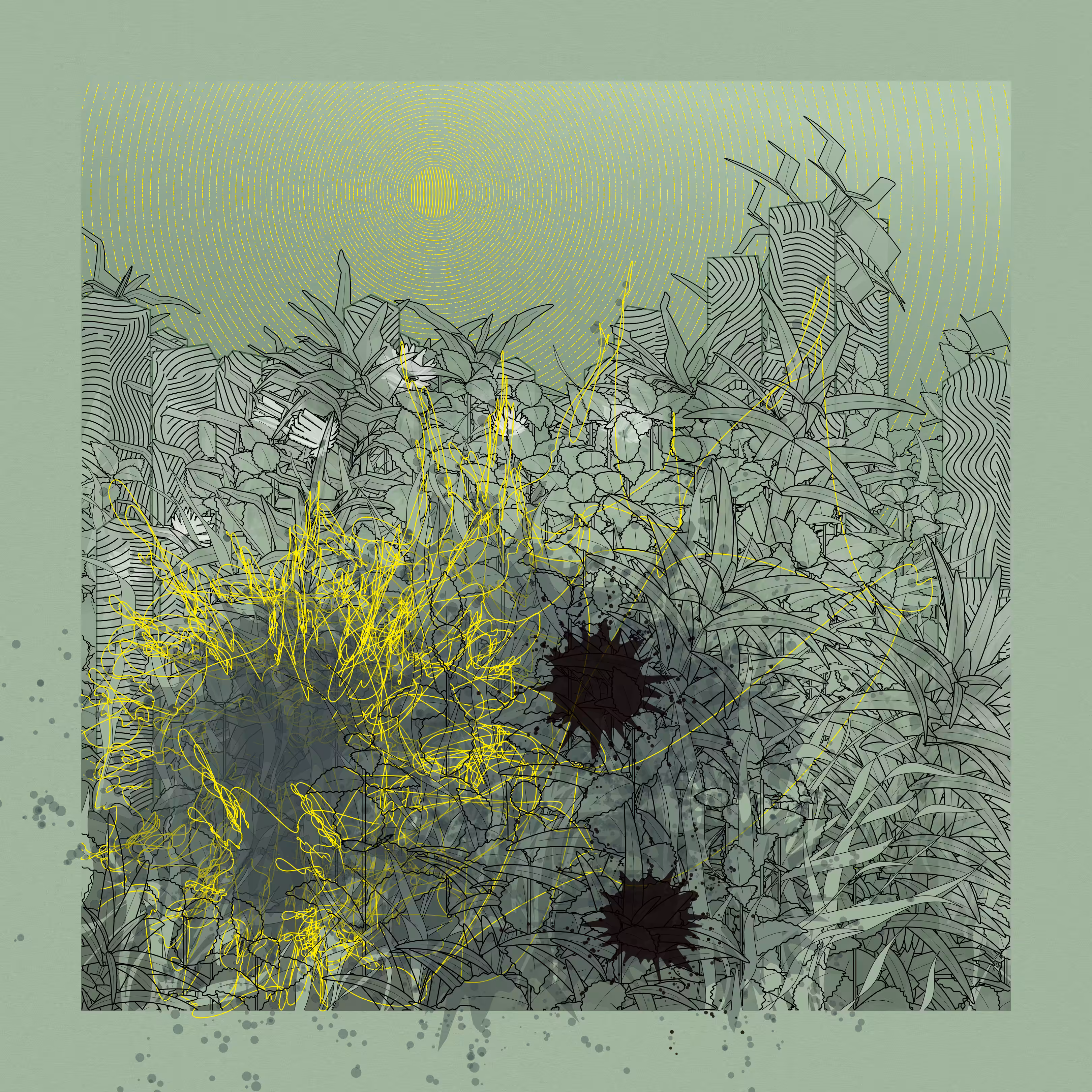 Landscape with Carbon Capture #7003