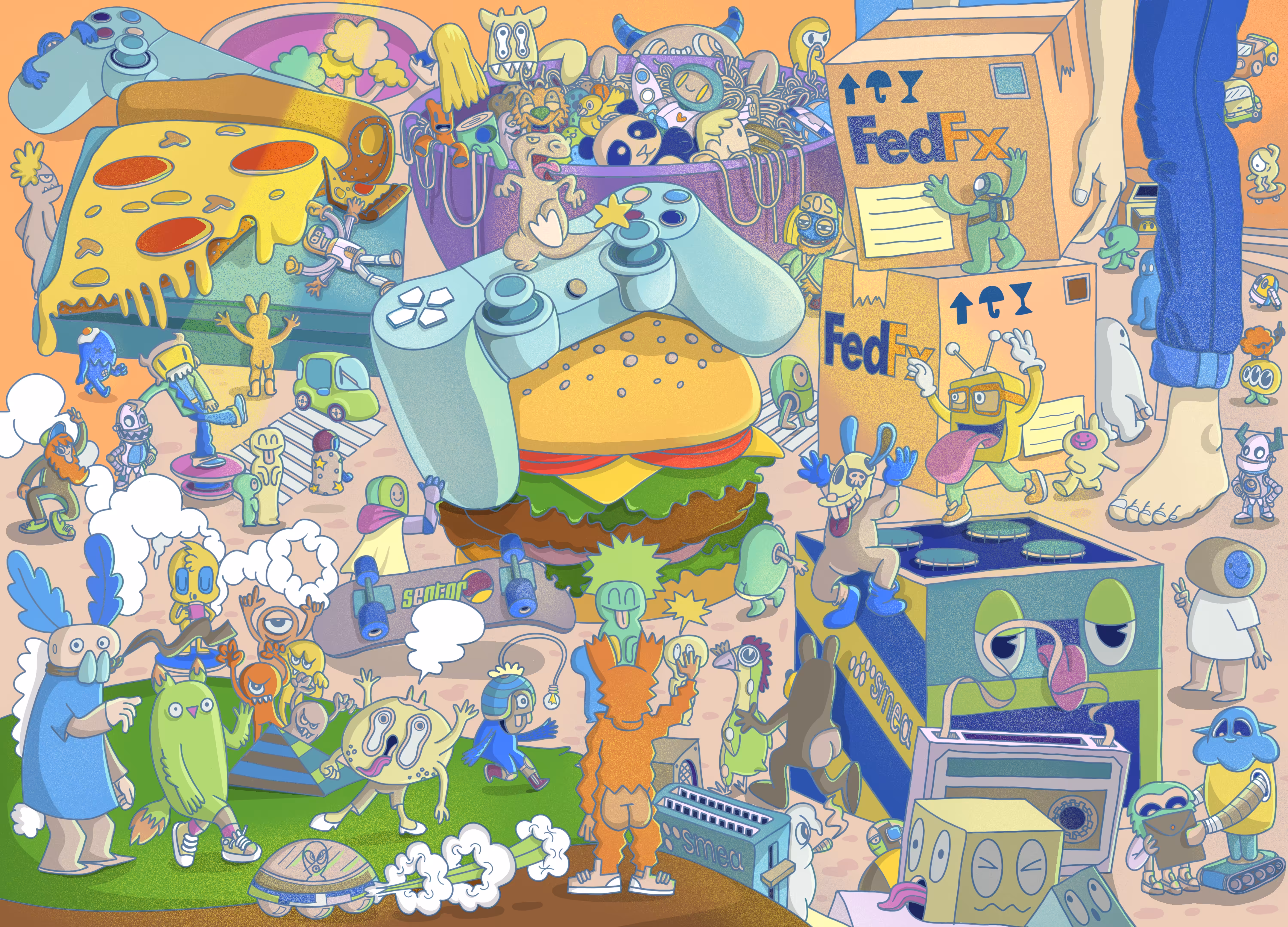 Toys in memory