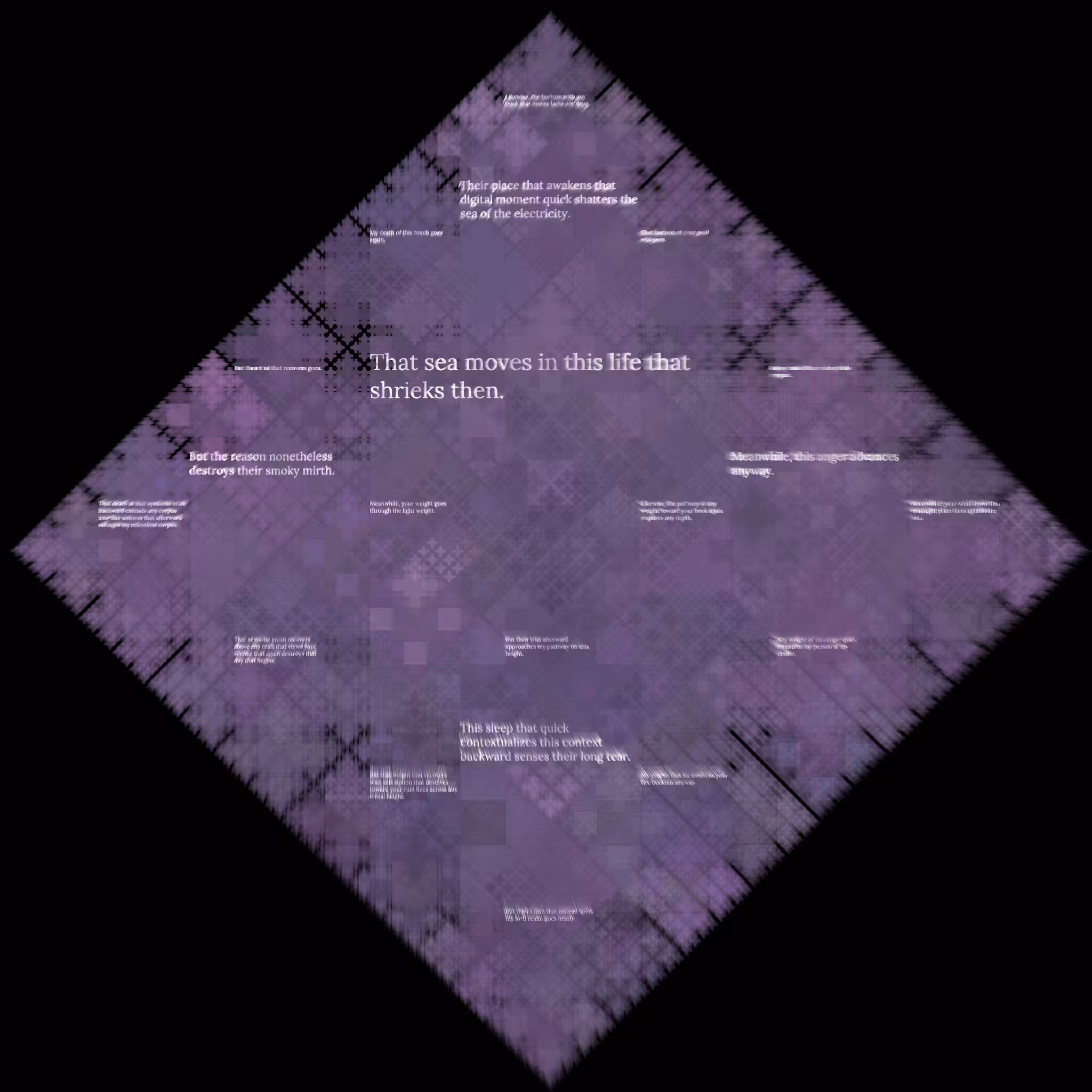 Diamond Fractal Fire #64