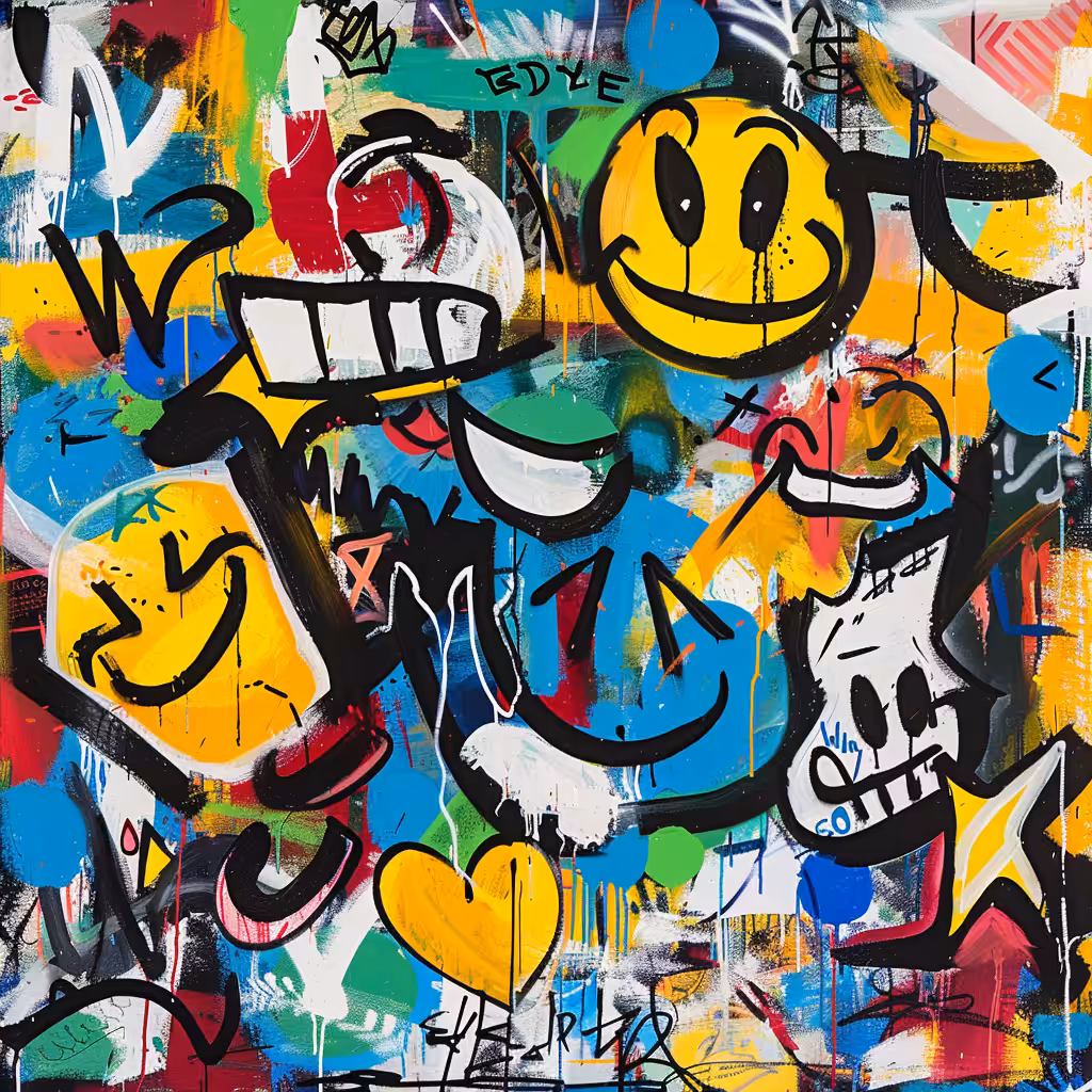 Street Art: Crazy guys