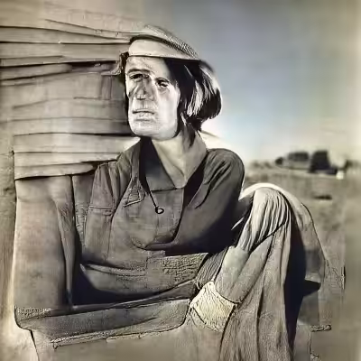 Portrait of Dorothea Lange