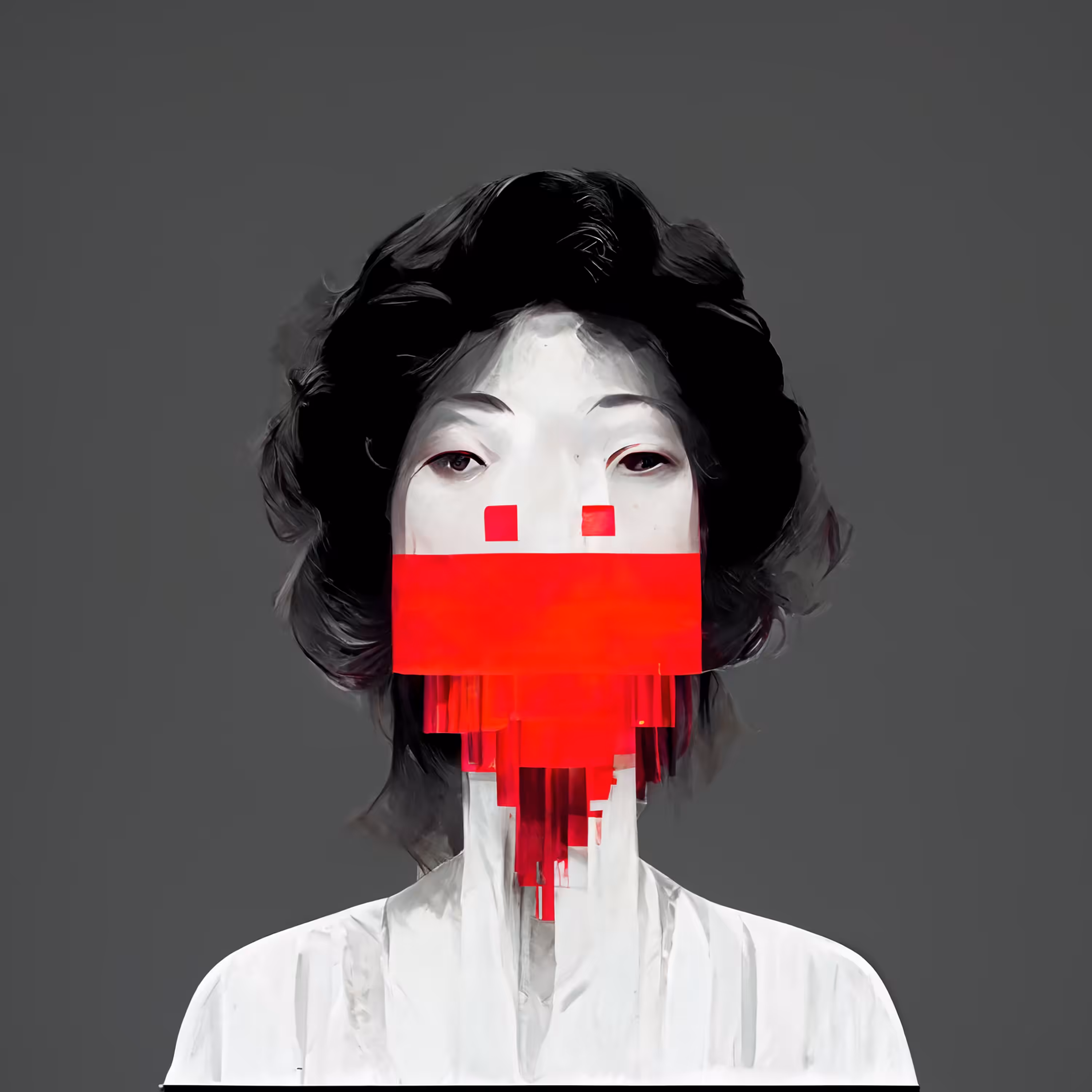 Red Pixels from the East #9