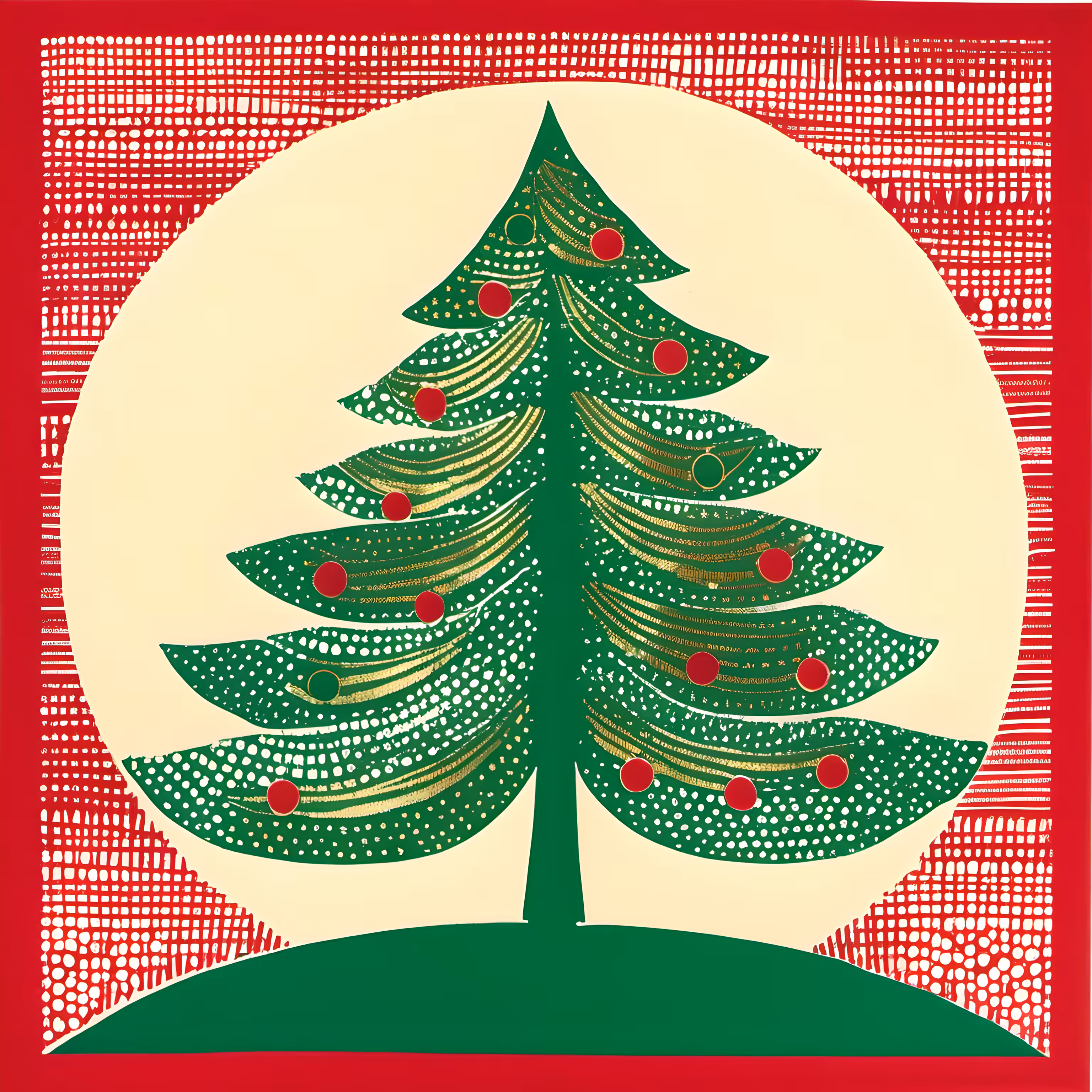 Riso Festive Trees #17