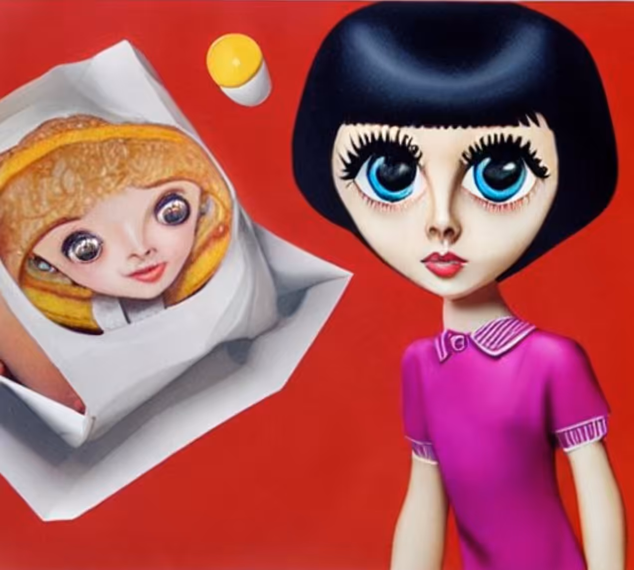 New Hamburger Art Wrapper