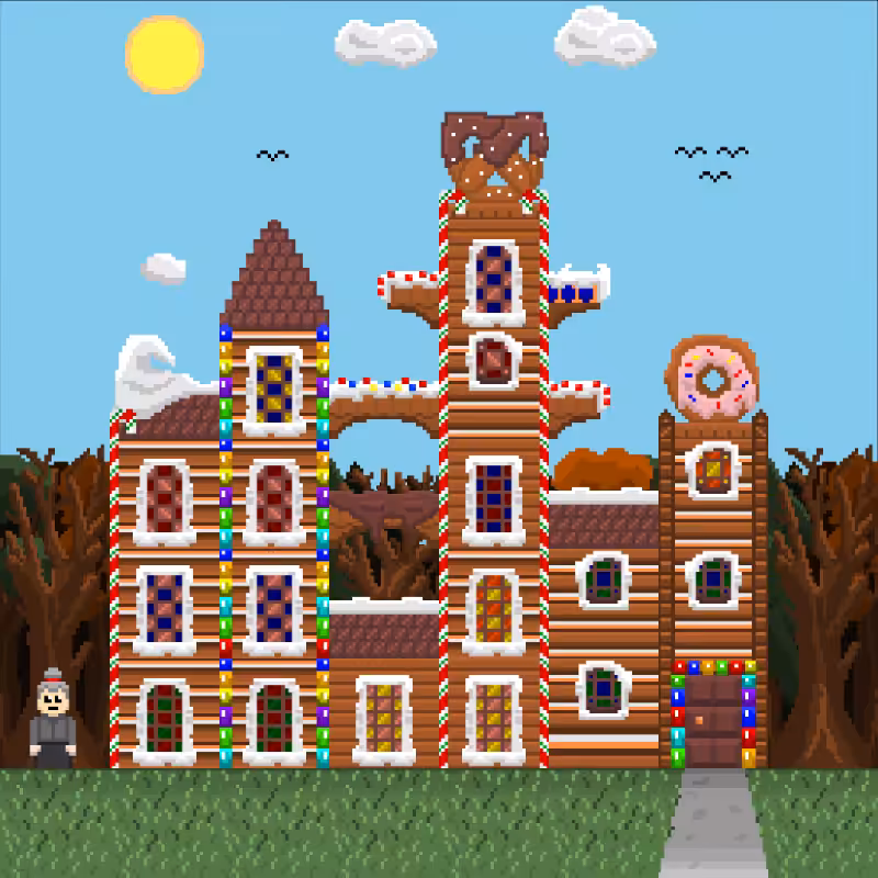 2D Mansion Candy House #41