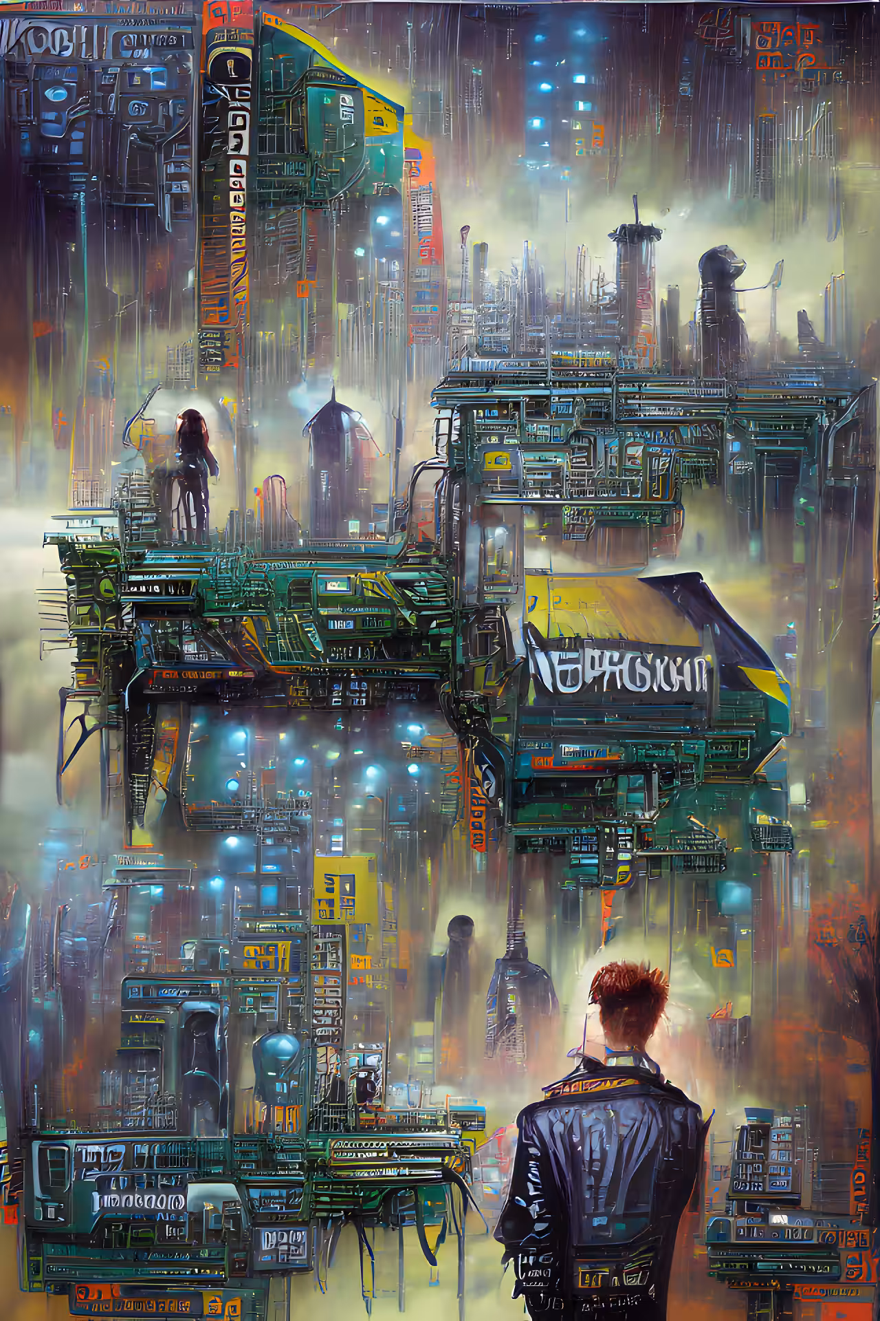 The city