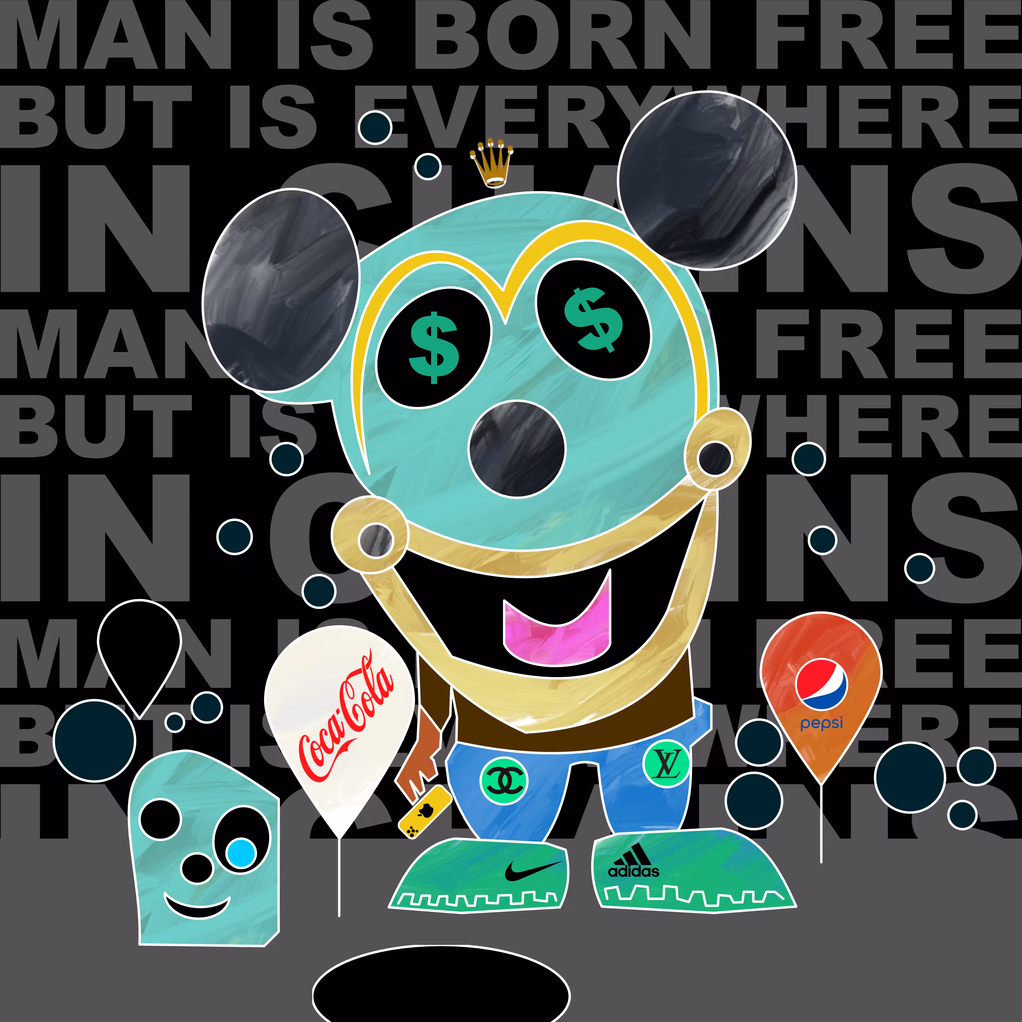 Man is born free...