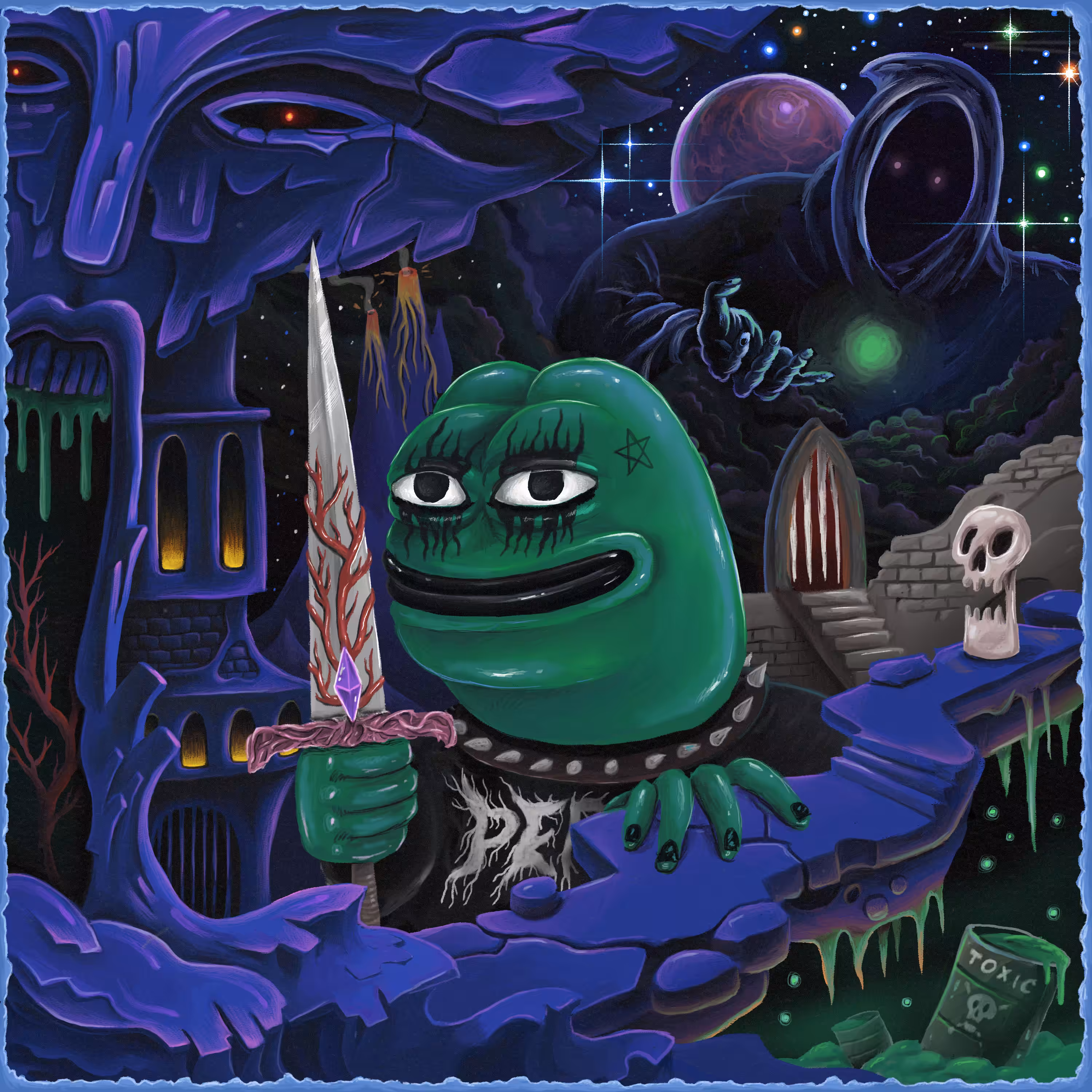 💀   Death Metal Pepe 💀 