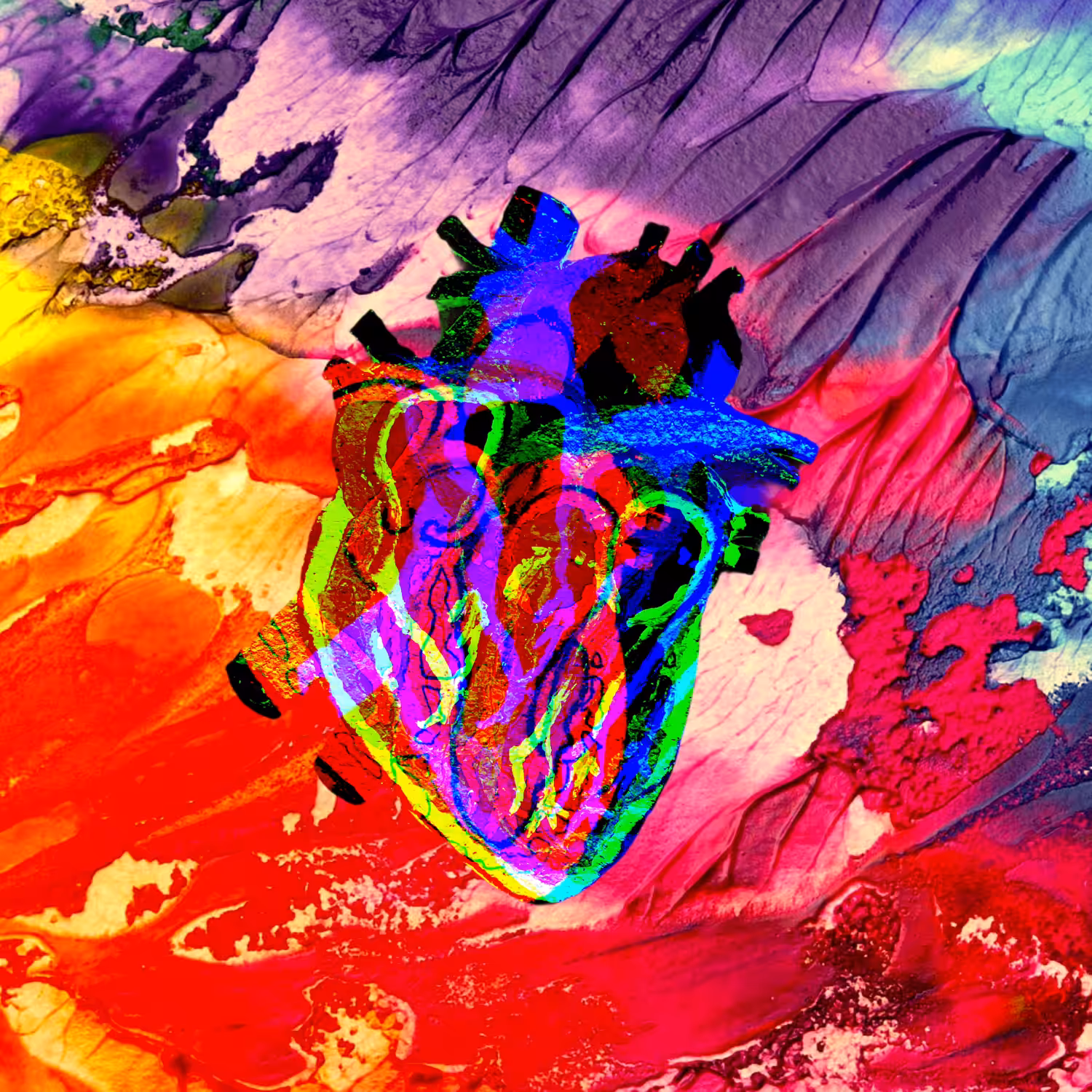 POLYSTYRENE HEART