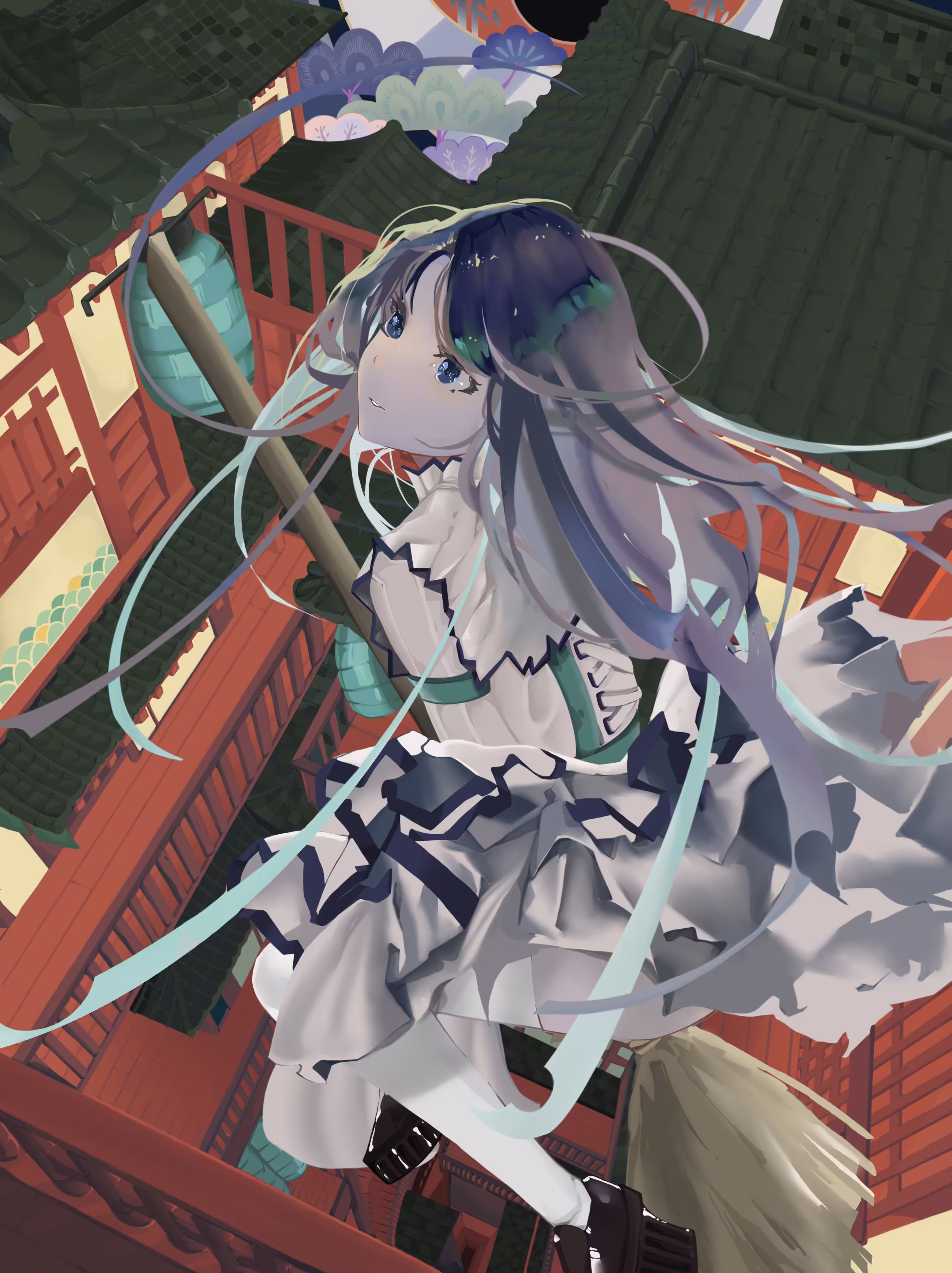 little witch in japanese castles