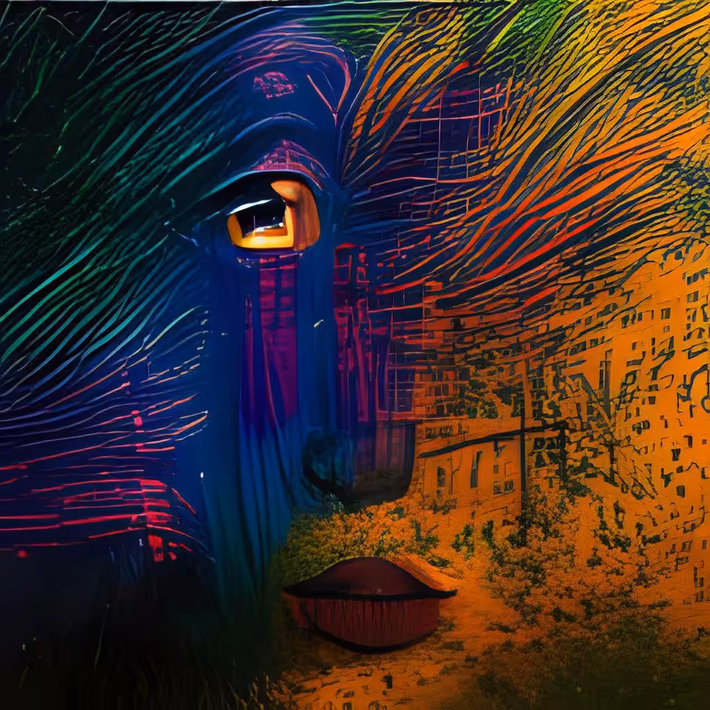 abstract face