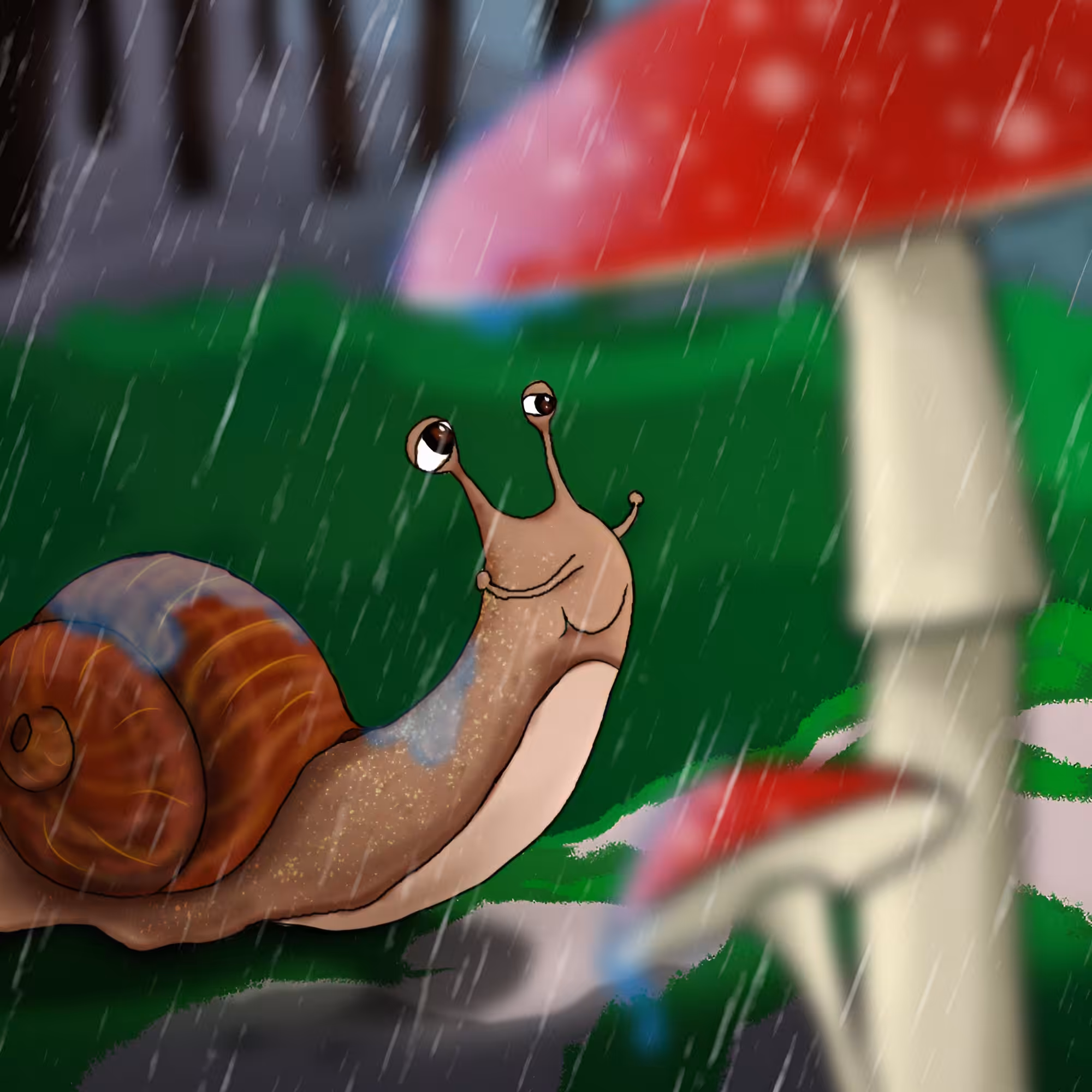 Art Of Abolfazl : Snail's journey 