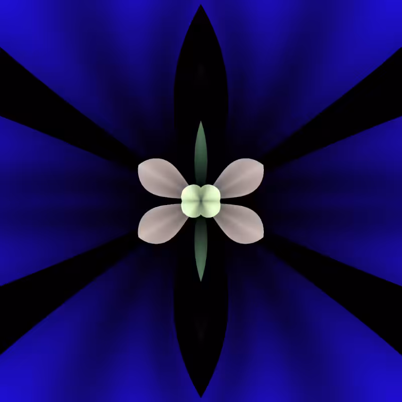 Fractal Flower #136