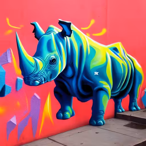 Rhino Mural