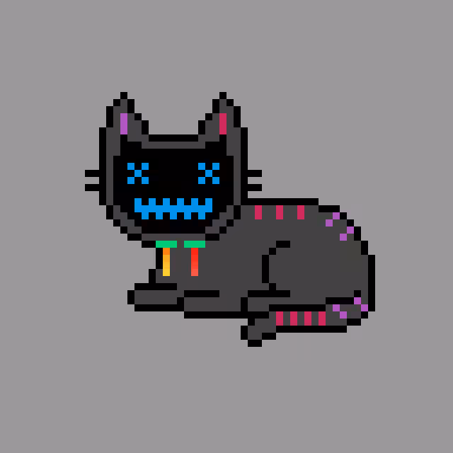 pixel kitten: Pixel Kitten #0025