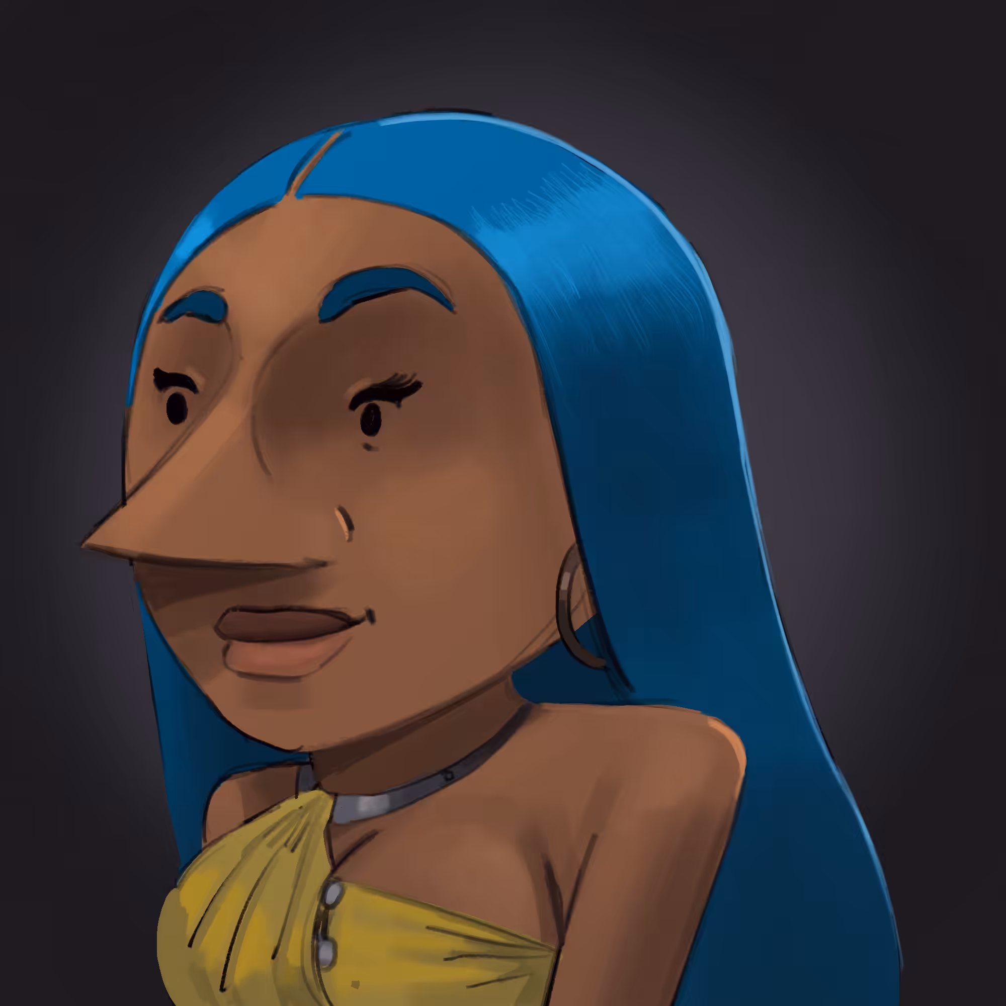 BlueHairGuy #071