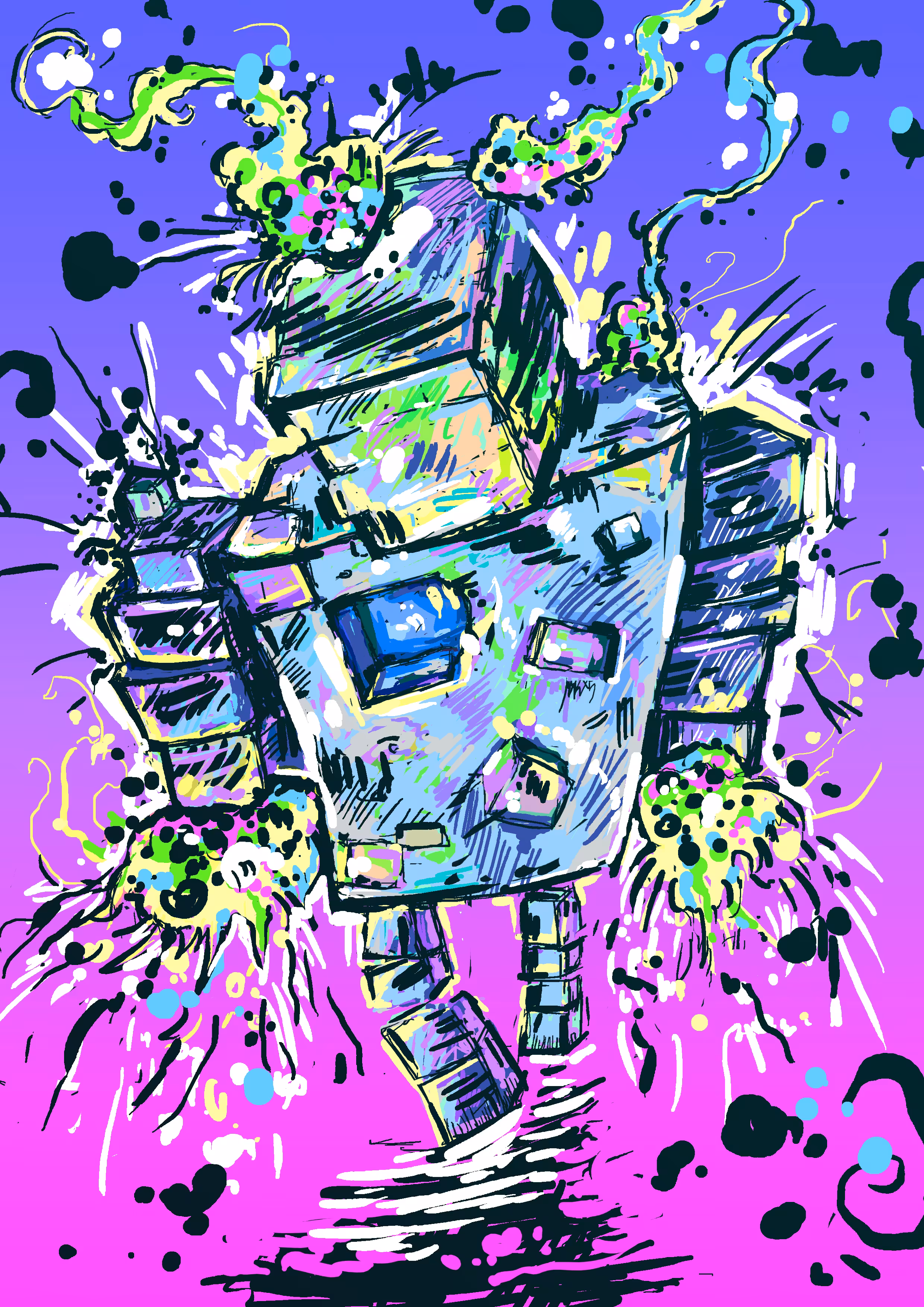 SnTnL: Malfunctioning Cube Robot