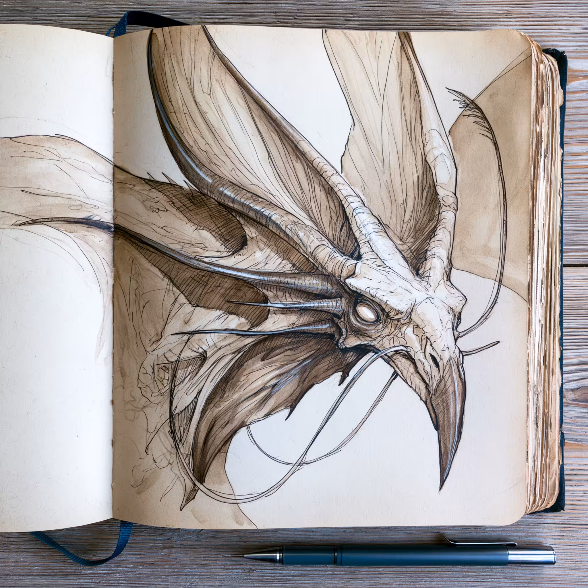 Space Buzzard (Pencil)